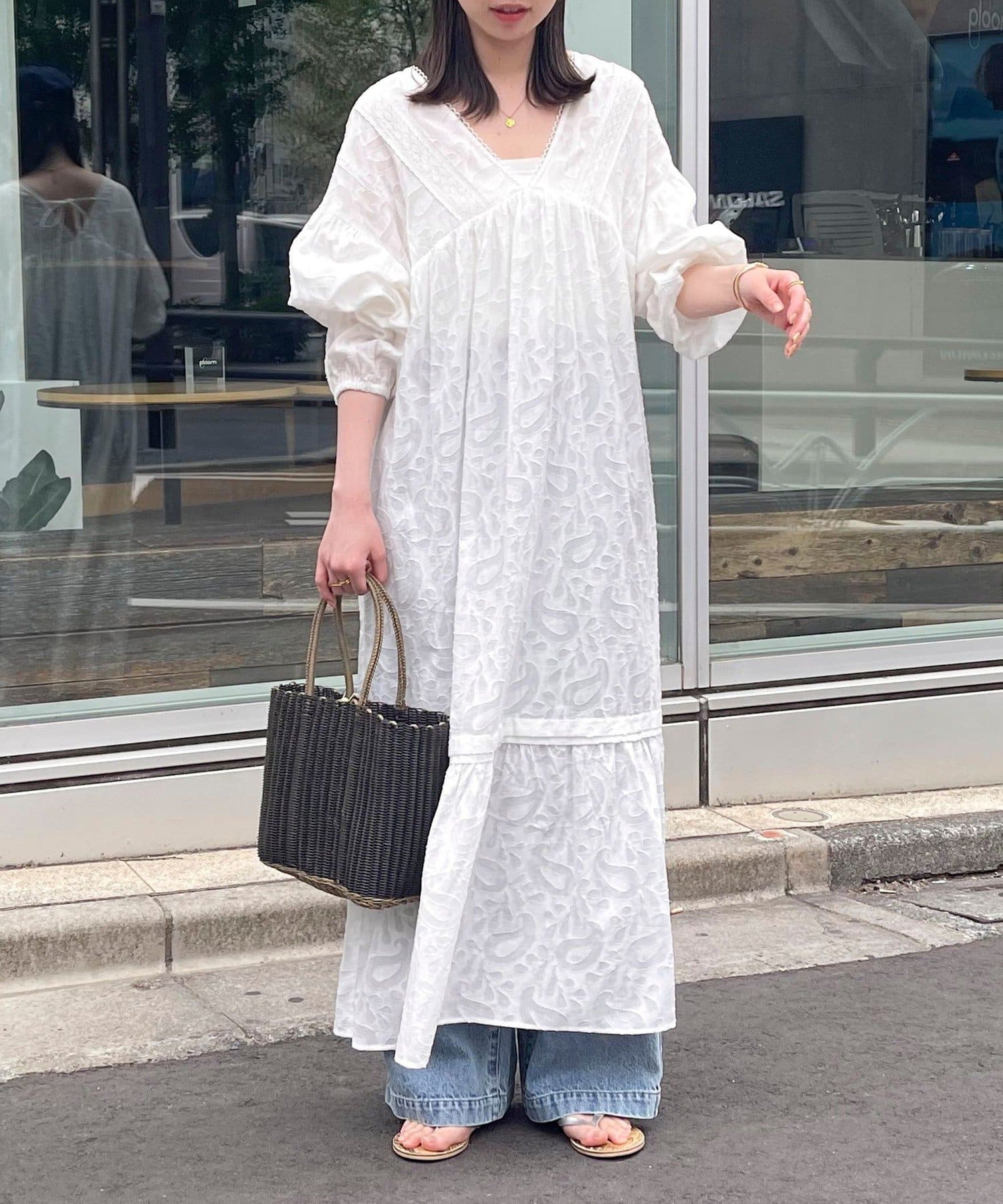 コットンジャガードワンピース | FREDY & GLOSTER(フレディ アンド