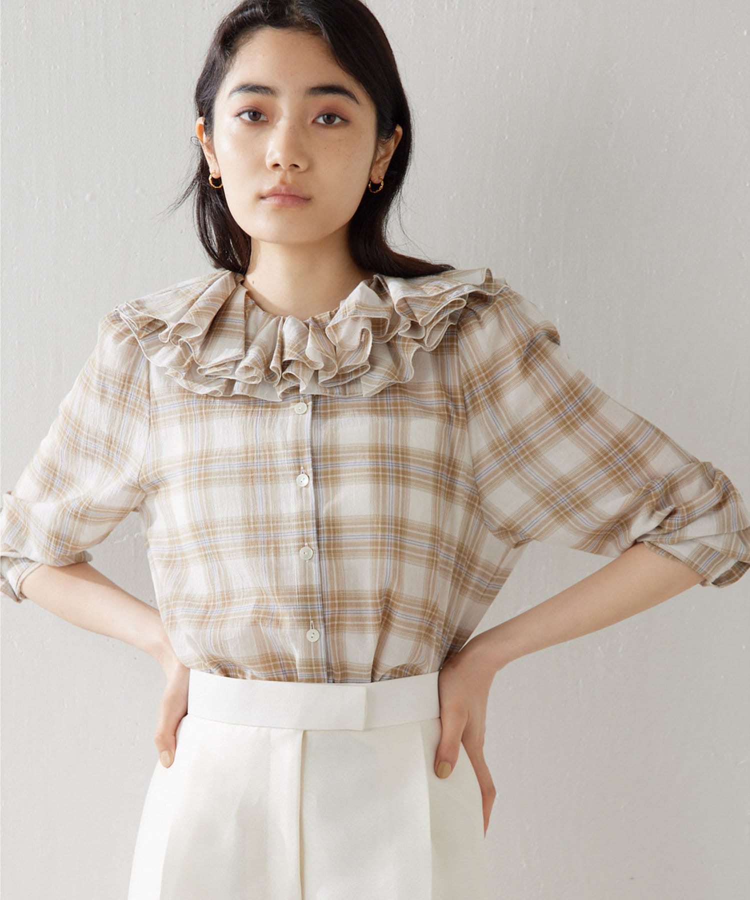 Hoaw.】ボリュームフープピアス | Whim Gazette(ウィム ガゼット