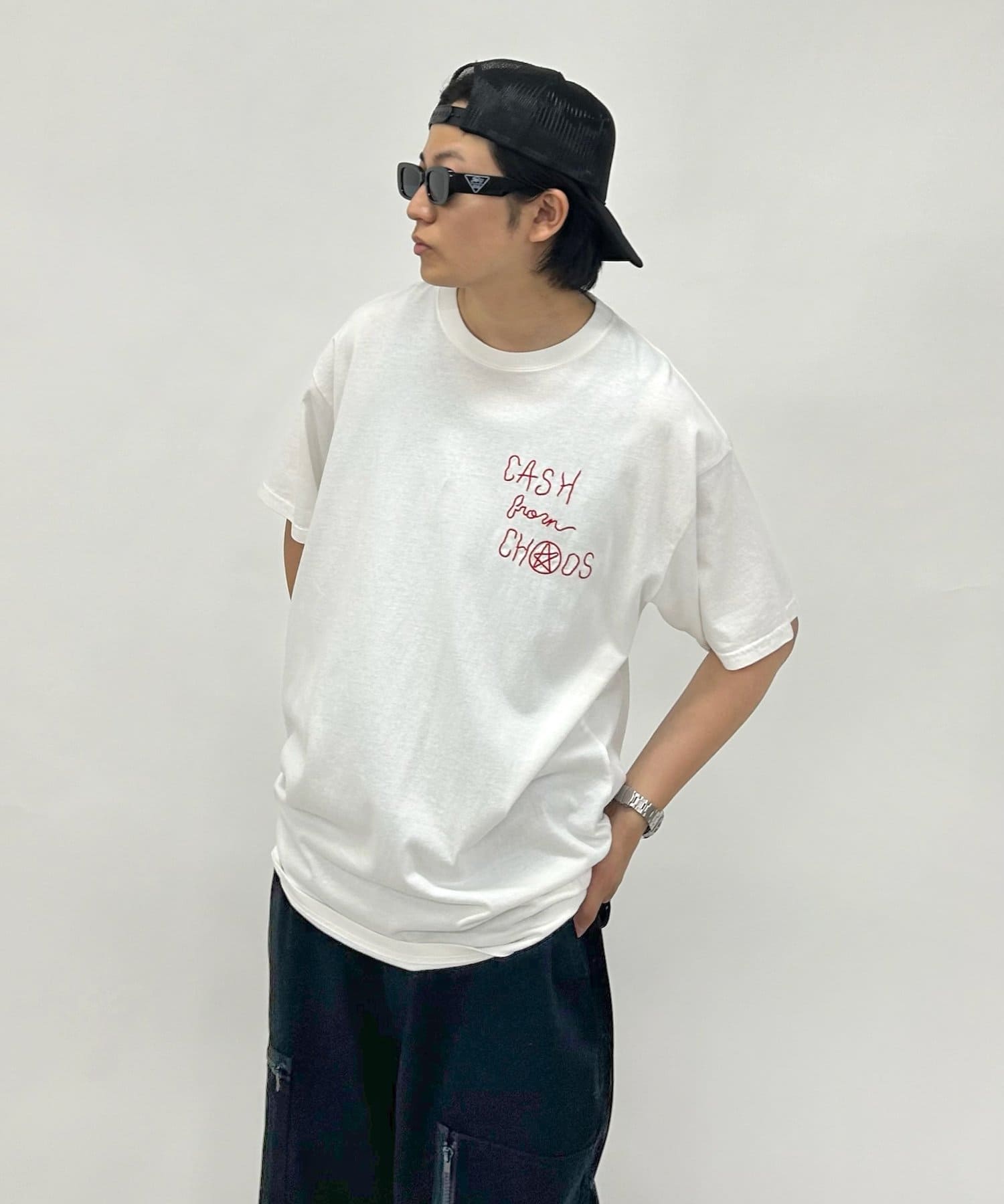 WHO’S WHO gallery(フーズフーギャラリー) 【KOOKY'N/クーキー】BRONX チェーンステッチTEE