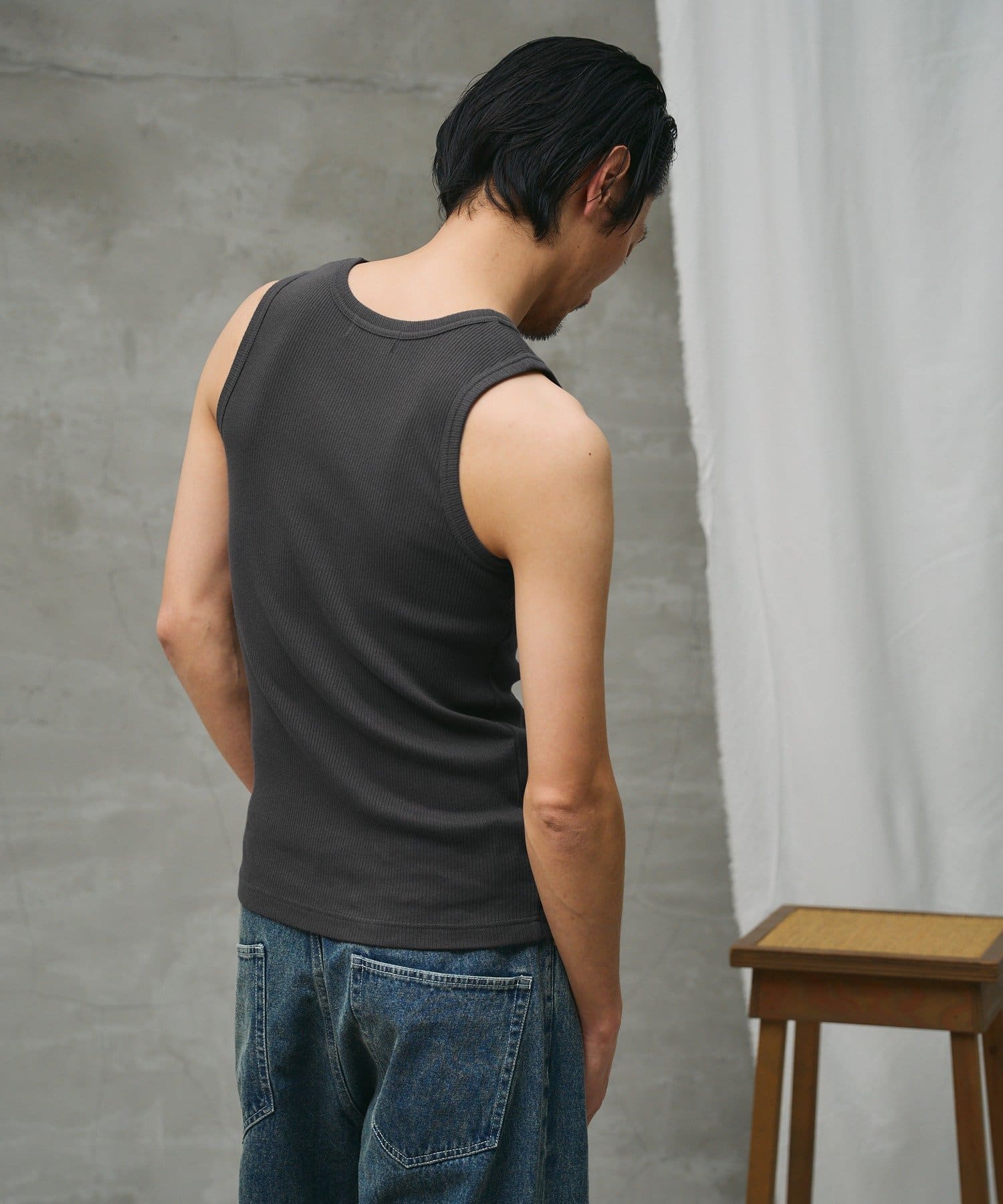 COLONY 2139(コロニー トゥーワンスリーナイン) 【paradigm】コットンリブユーティリティタンクトップ