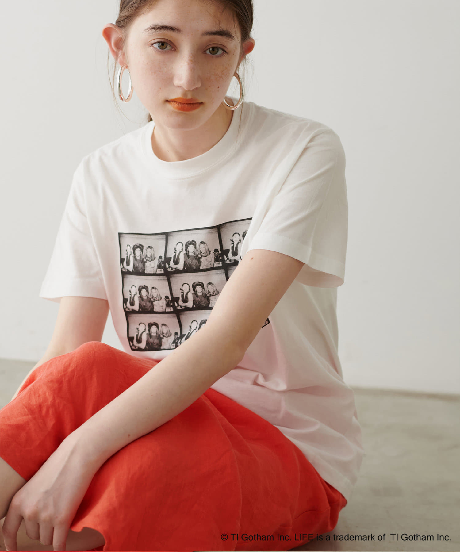 LARUTA(ラルータ) LIFE PICTURE COLLECTION フォトTシャツ