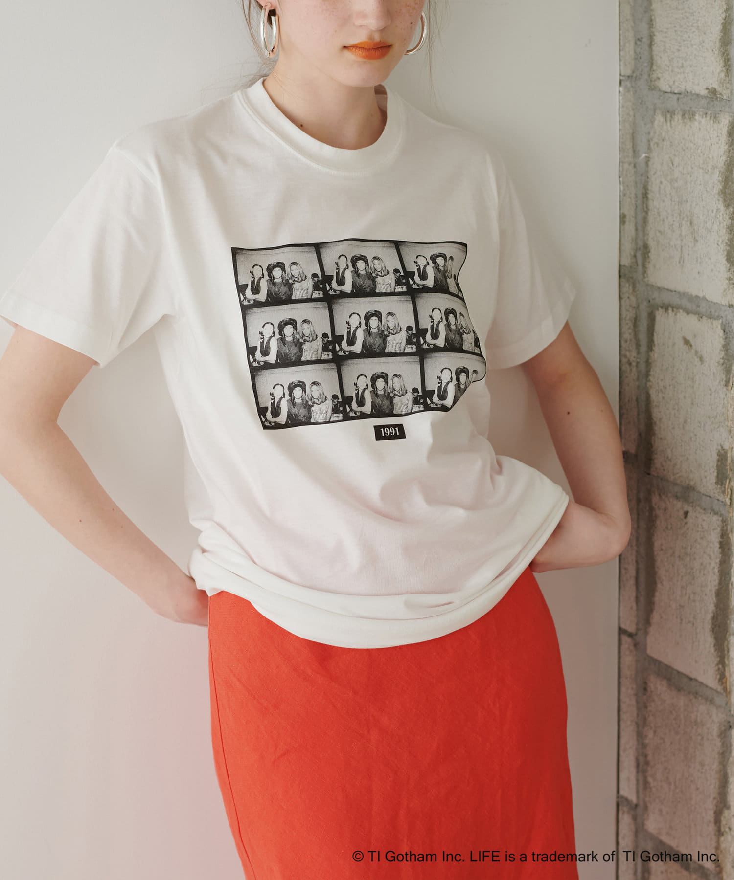 tシャツ LIFE PICTURE COLLECTION　PHOTO Tシャツ レディース IENA tシャツ LIFE PICTURE COLLECTION PHOTO Tシャツ