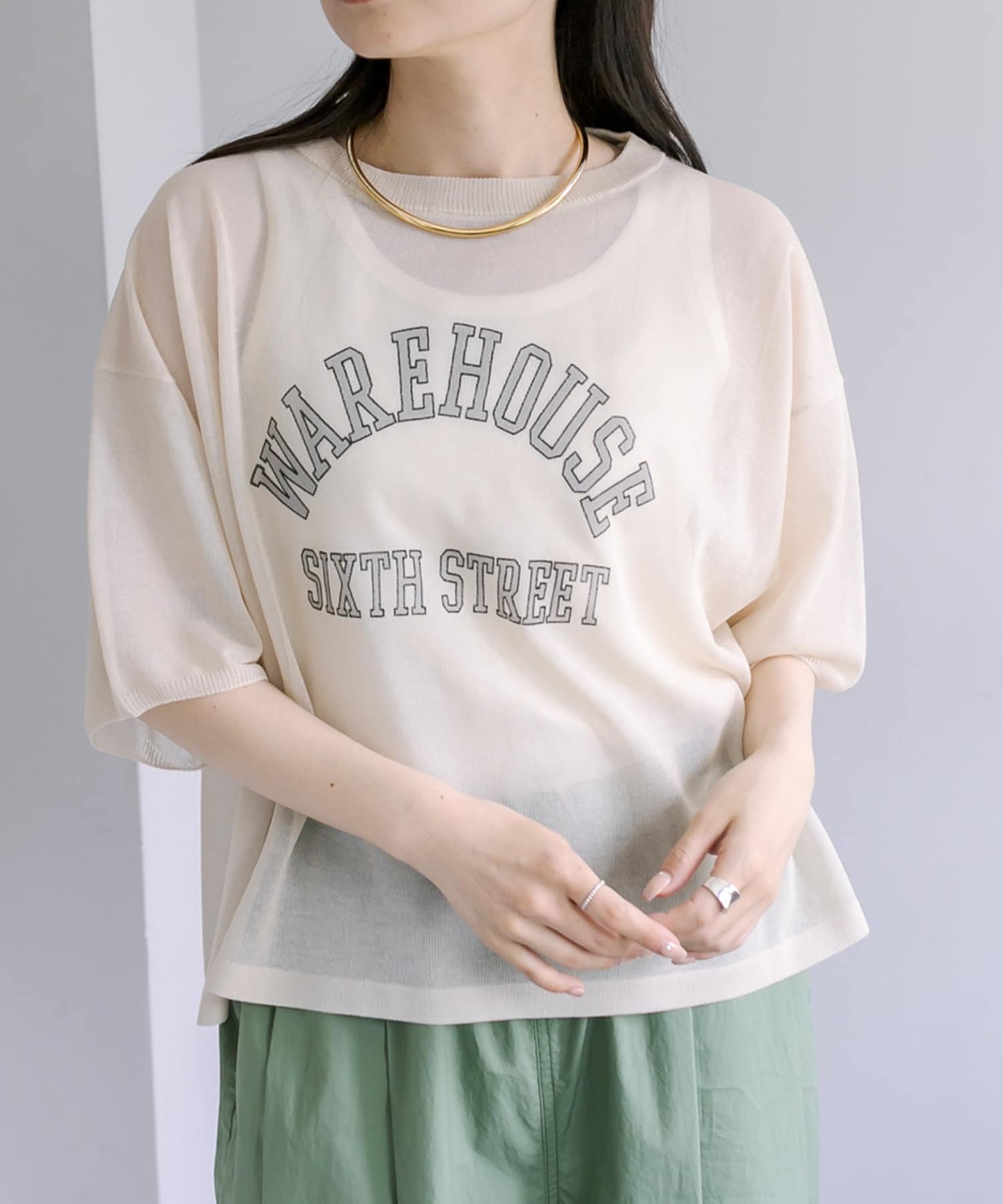 soie.silk1016ページ♡⃜ Beige silk crêpe de Chine - SARTOR BOHEMIA