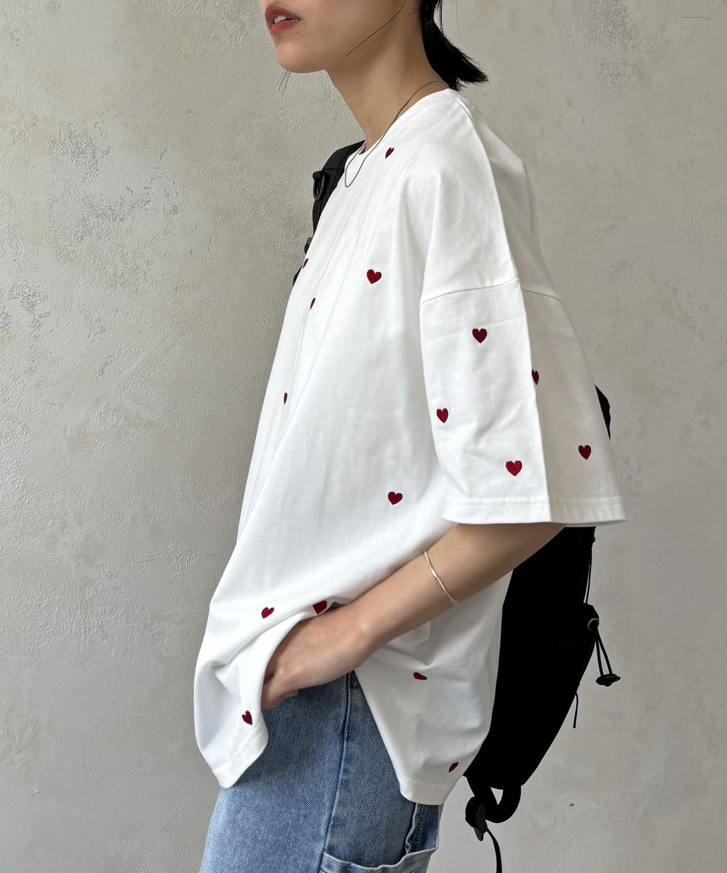 ハート刺繍T | CPCM(シーピーシーエム)レディース | PAL CLOSET(パル