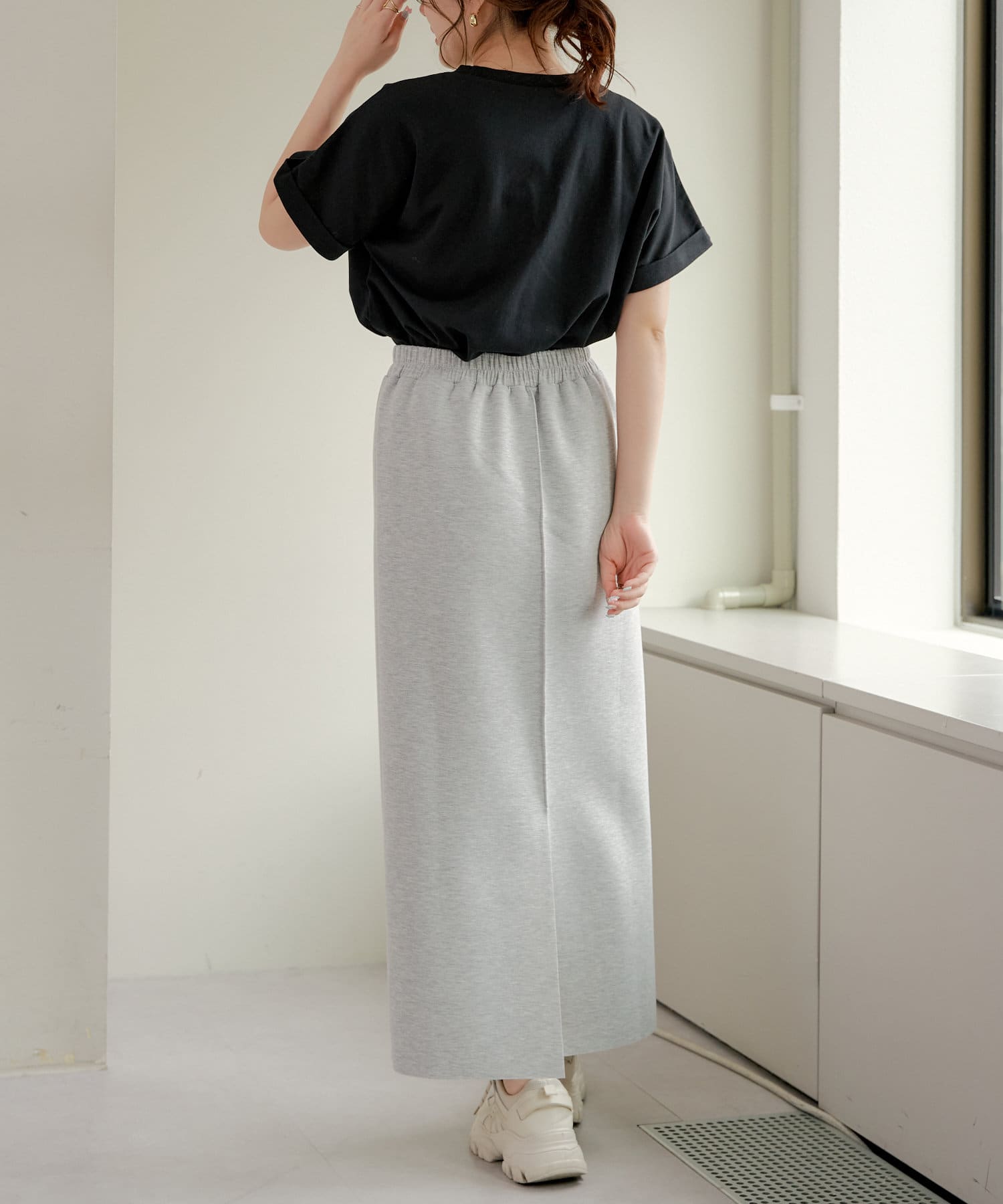 Remind me and forever(リマインドミーアンドフォーエバー) パールロゴフレンチT