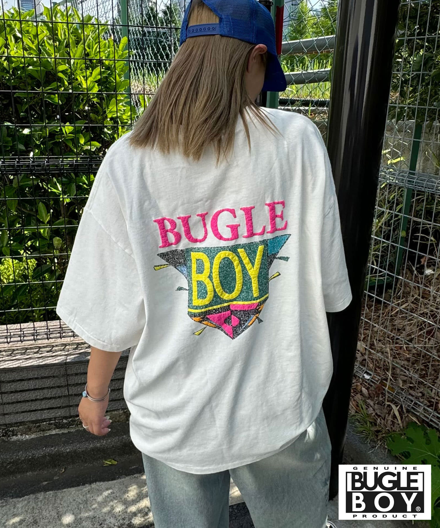 BUGLE BOY/ビューグル ボーイ】古着ライク加工半袖プリントTシャツ | CIAOPANIC(チャオパニック)レディース | PAL  CLOSET(パルクローゼット) - パルグループ公式ファッション通販サイト