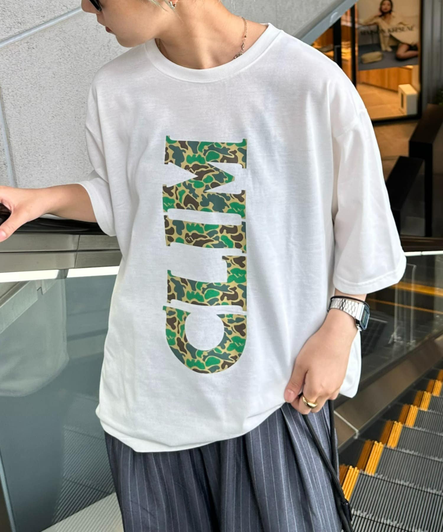 Franklin Climbing】CLIMカモフラ柄ロゴプリントTee | CIAOPANIC TYPY(チャオパニックティピー)レディース |  PAL CLOSET(パルクローゼット) - パルグループ公式ファッション通販サイト