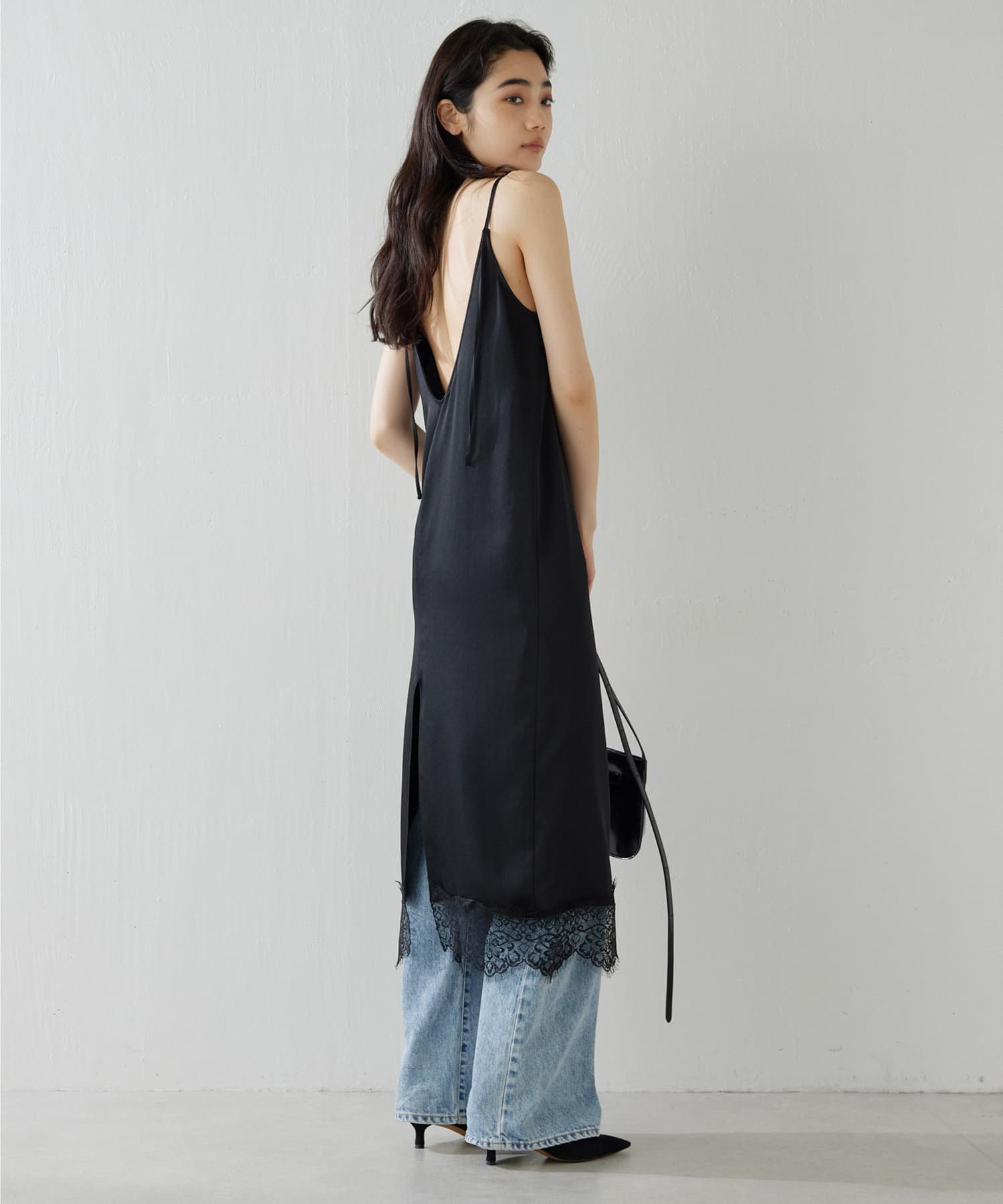 【Whim Gazette】Gold Hawkレースキャミ Whim Gazette（ウィムガゼット）の「レースキャミワンピース