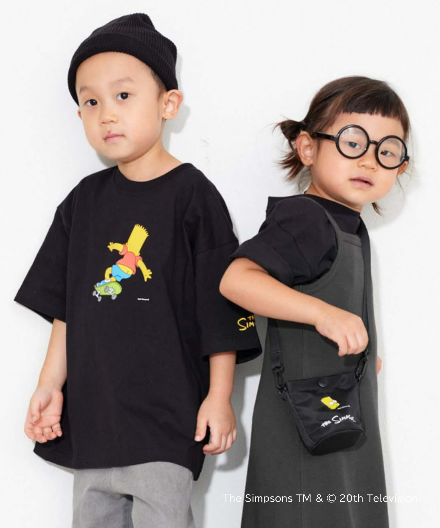 CIAOPANIC TYPY(チャオパニックティピー) 【THE SIMPSONS】 KIDS スポーツグラフィックTEE