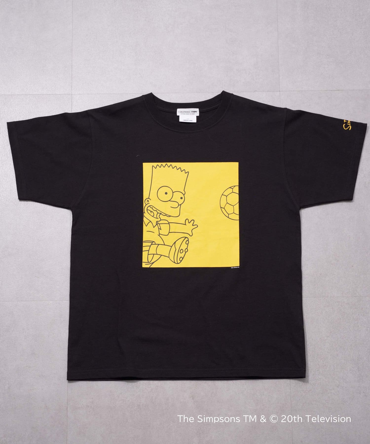 CIAOPANIC TYPY(チャオパニックティピー) 【THE SIMPSONS】 KIDS スポーツグラフィックTEE