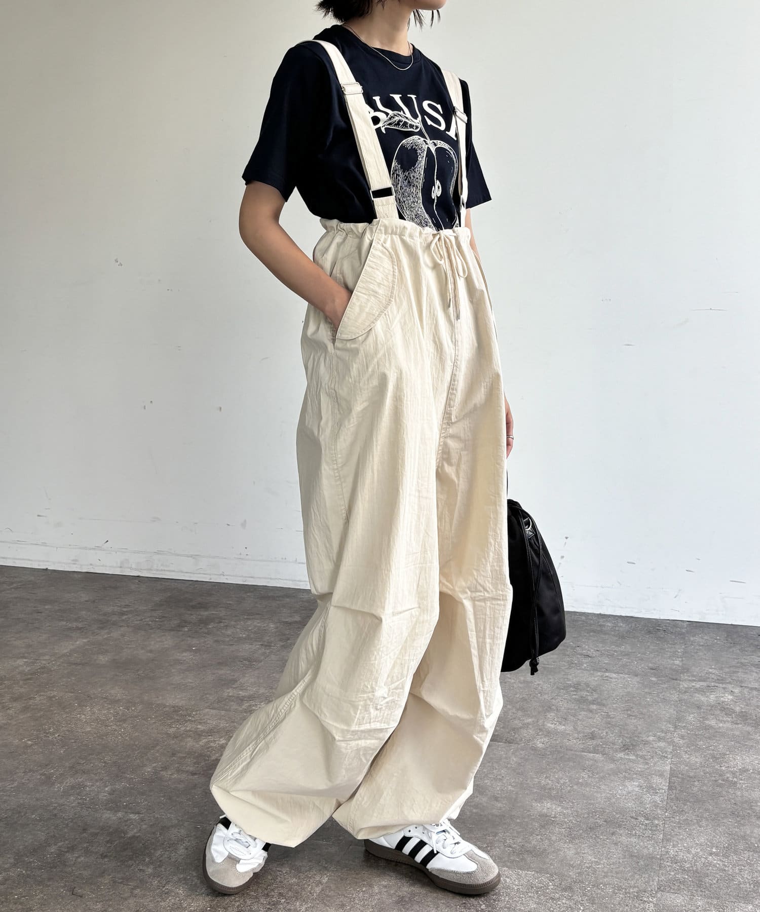 CCU / OVERPANTS-BLACK-｜aIbn公式通販
