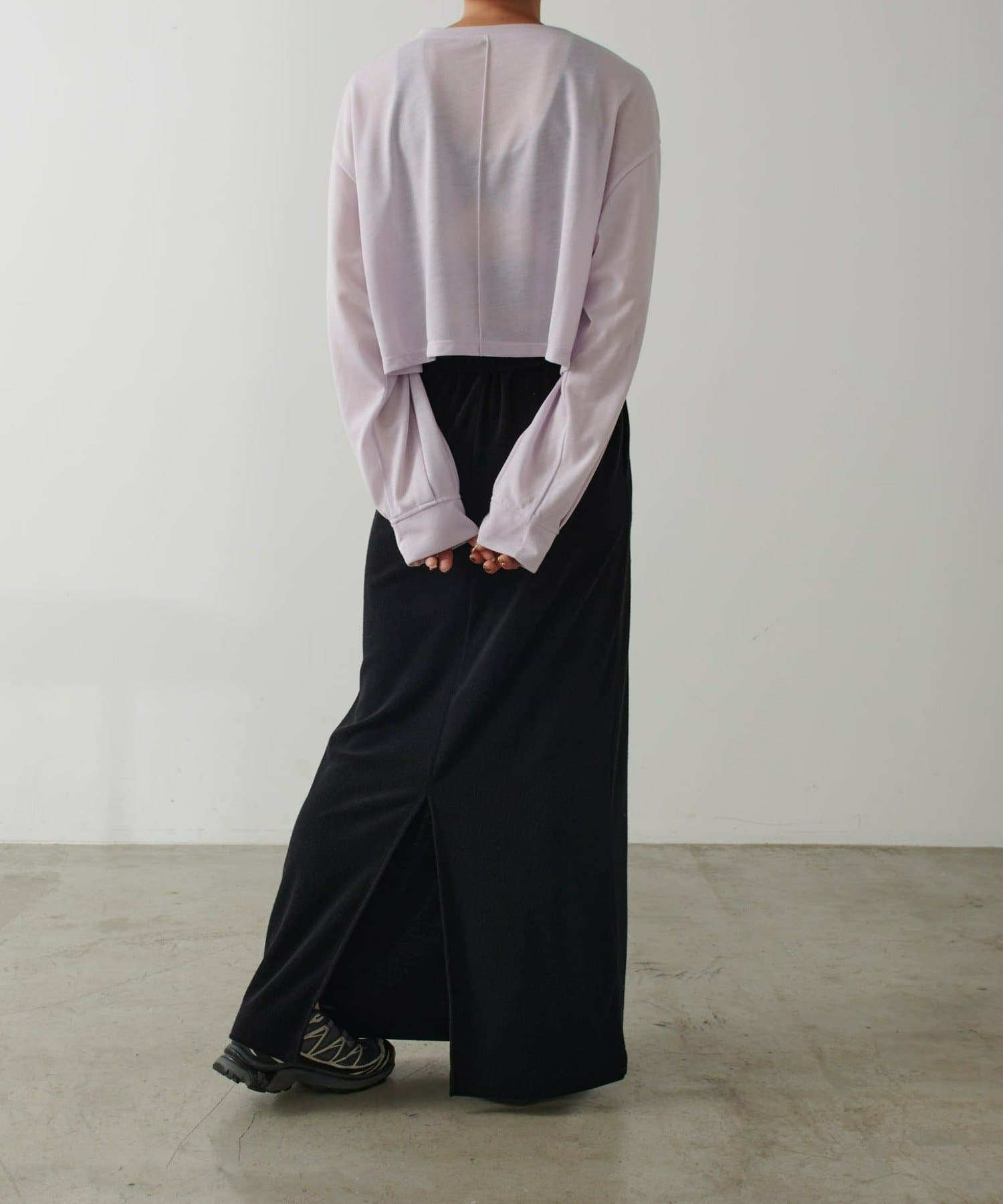 OUTLET(アウトレット) 【earthy_】シアークロップドロンT