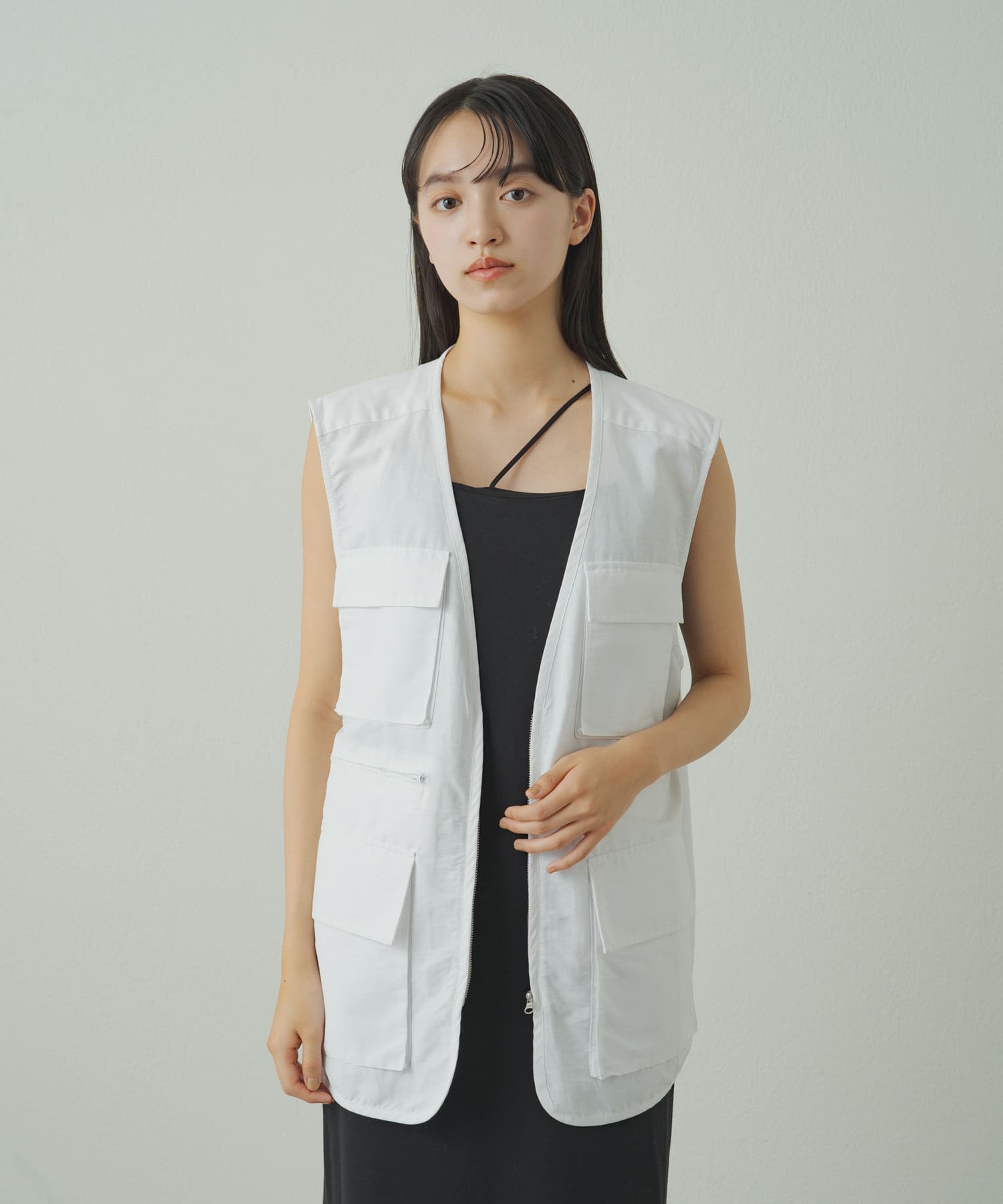 希少/美品 レアデザイン/toujours/フィッシャーマン ベスト/1
