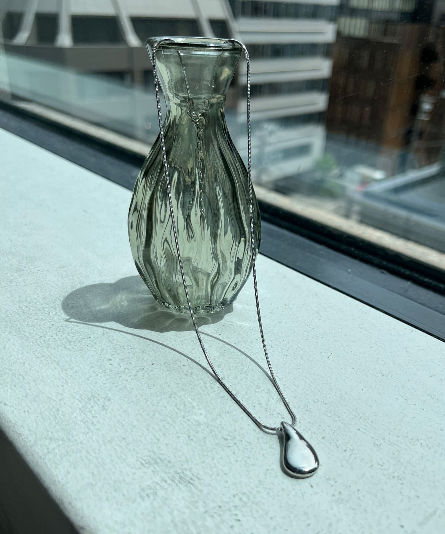 Chez toi(シェトワ) ニュアンスチャームネックレス