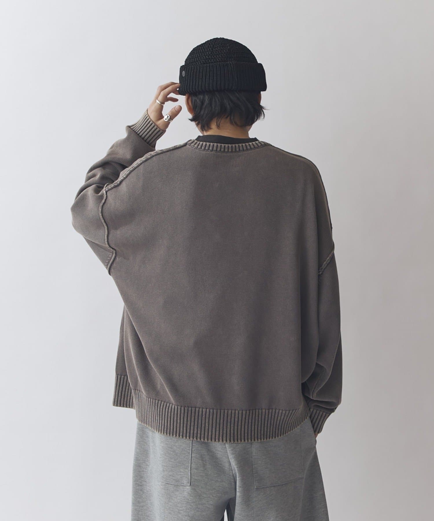 Lui's(ルイス) ストーンウォッシュニット