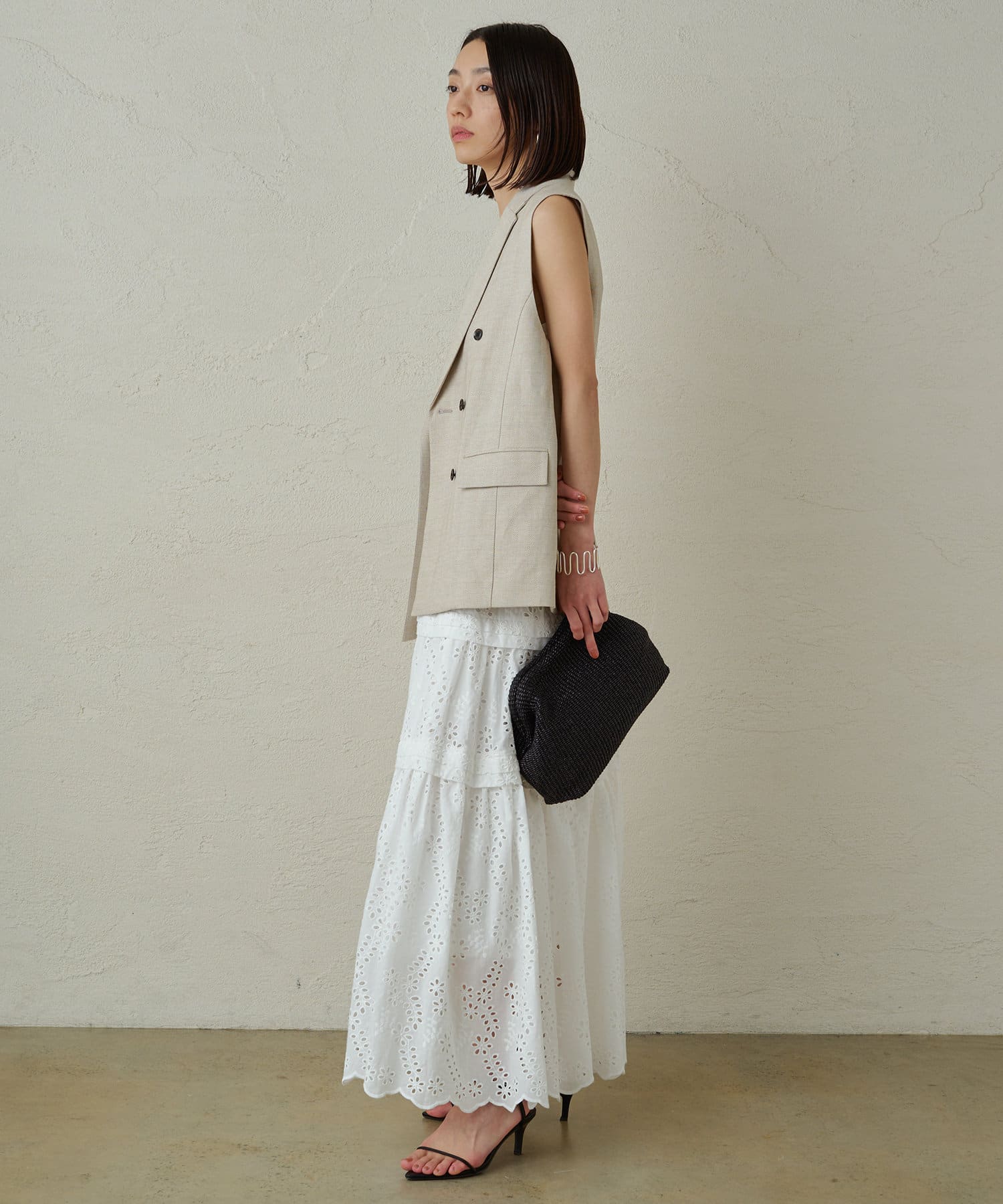 LOUNGEDRESS（ラウンジドレス）の「レーススカート（スカート