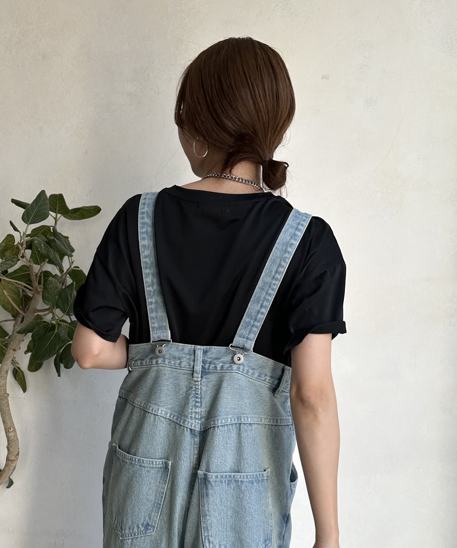 DOUDOU(ドゥドゥ) 【WEB限定】箔プリントロゴTEE