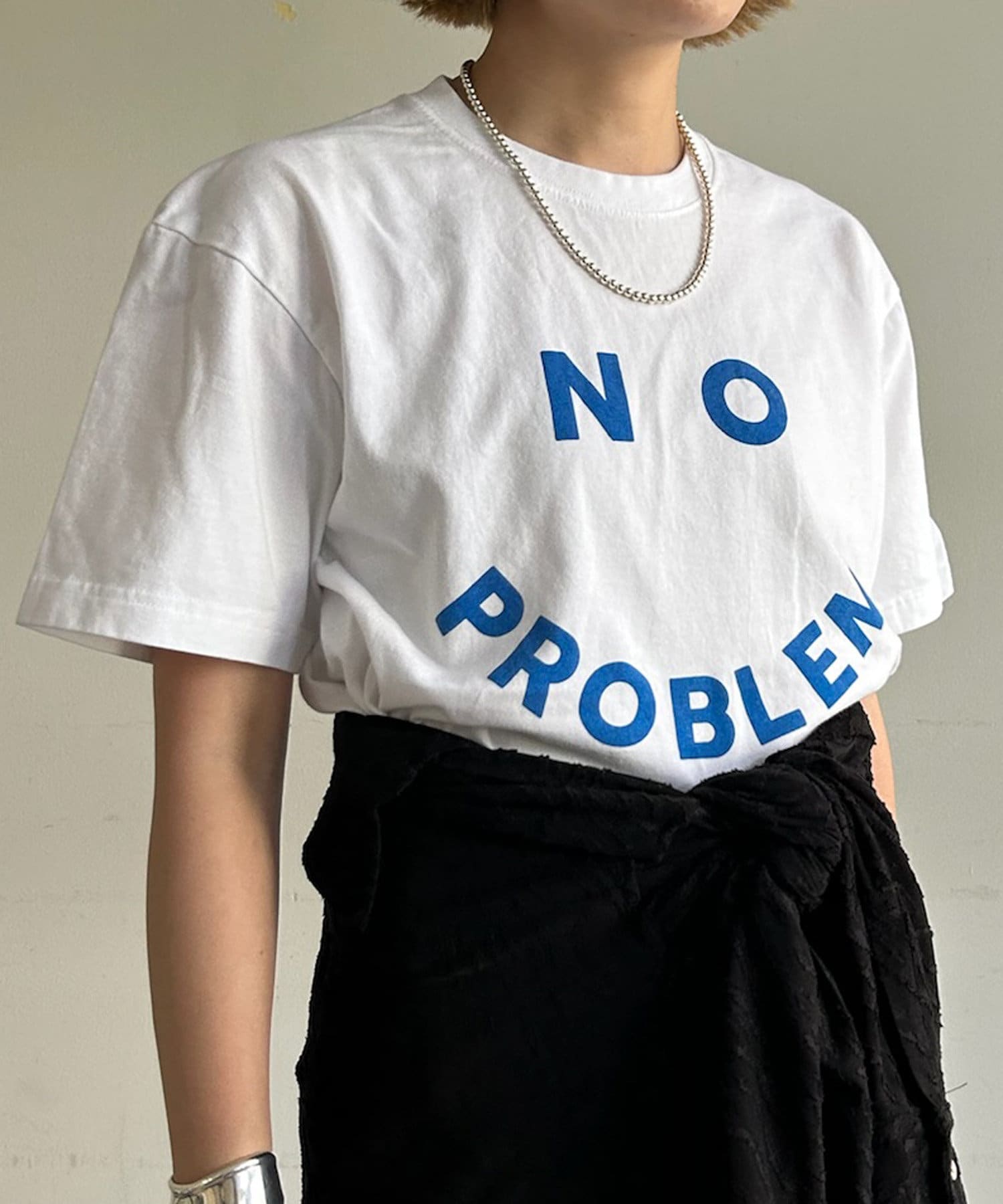 SHENERY(シーナリー) 【夏の主役Tシャツ】NO PROBLEM Tee