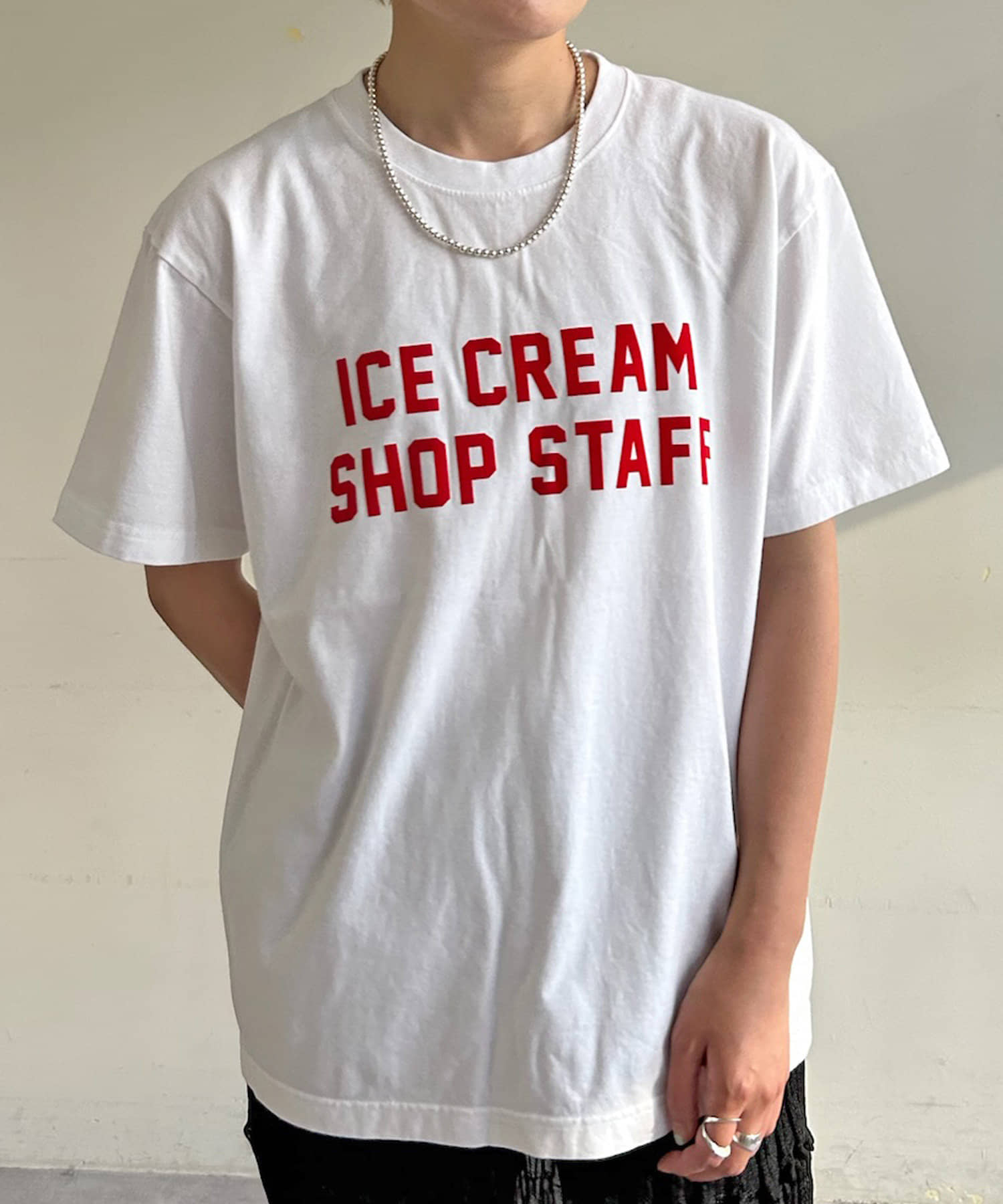 SHENERY(シーナリー) 【こだわりのオリジナルTシャツ】ICE CREAM Tee