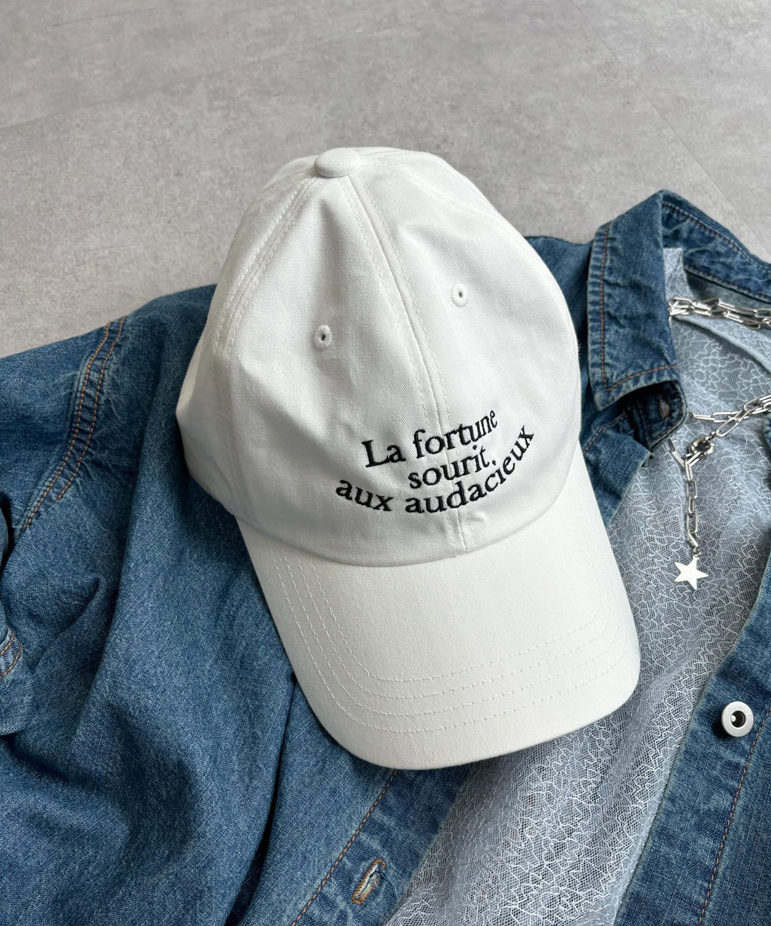 3段刺繍ロゴキャップ | DOUDOU(ドゥドゥ)レディース | PAL CLOSET