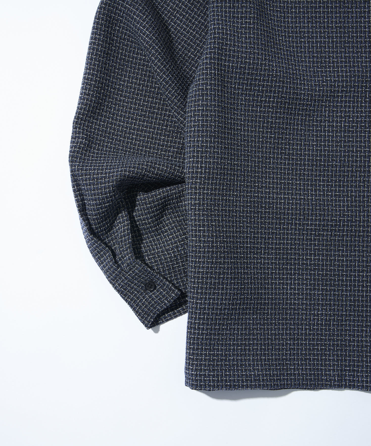 OUTLET(アウトレット) 【WHO'S WHO gallery】BRONXチェックジップコーチシャツ