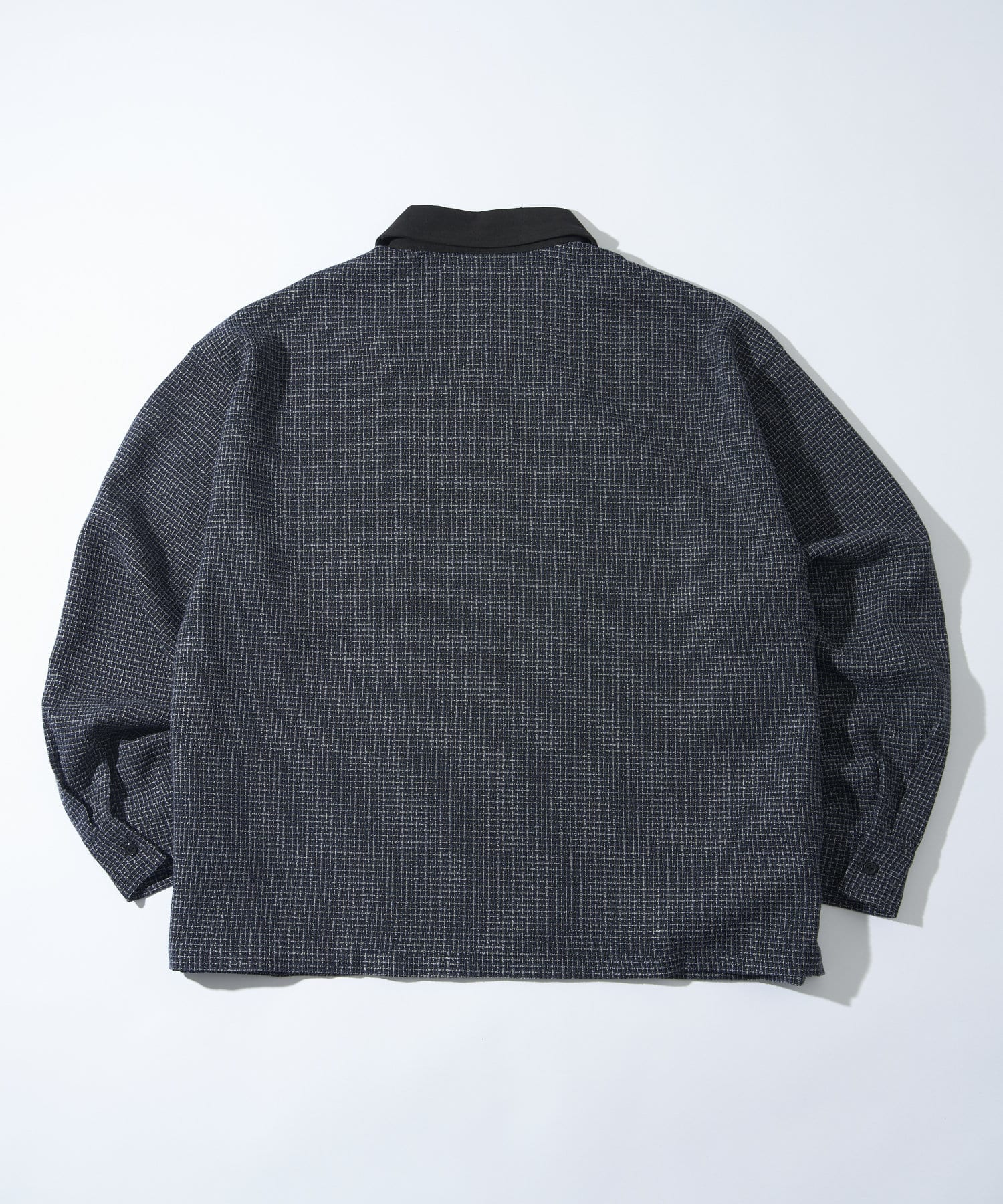 OUTLET(アウトレット) 【WHO'S WHO gallery】BRONXチェックジップコーチシャツ