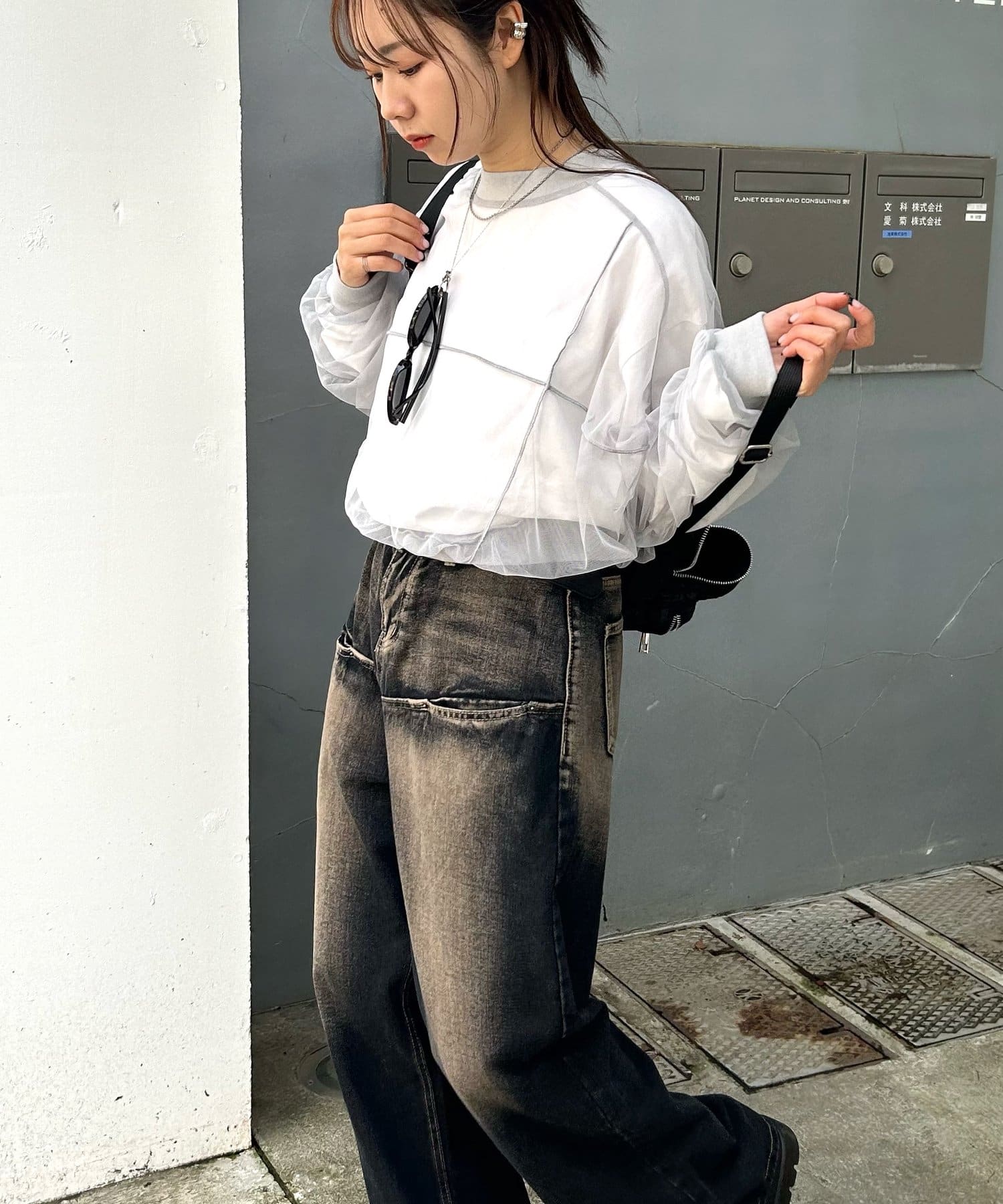 OUTLET(アウトレット) 【WHO'S WHO gallery】メッシュプルオーバー