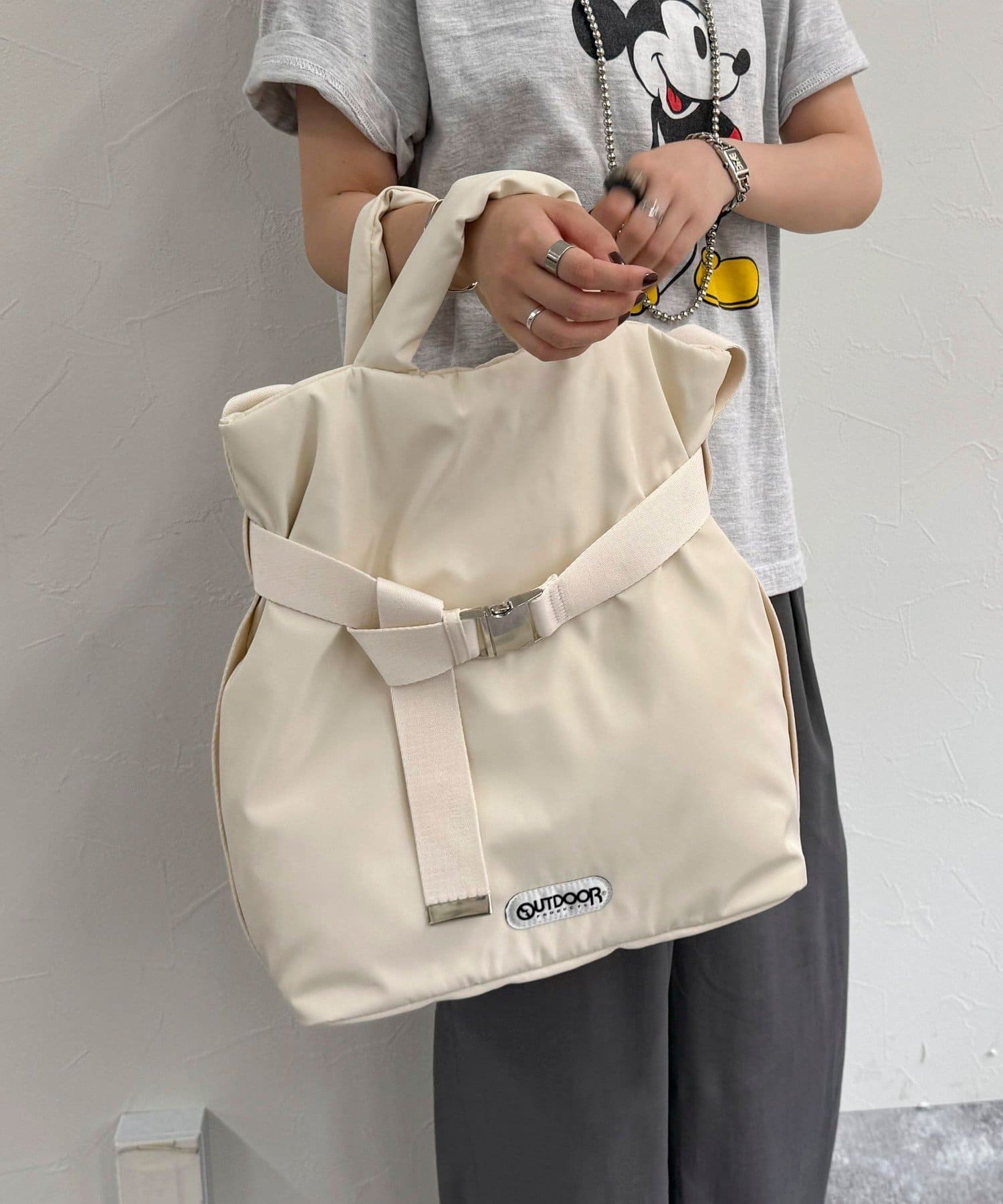 OUTDOOR PRODUCTS】 Puilting 2way Tote M | FREDY & GLOSTER