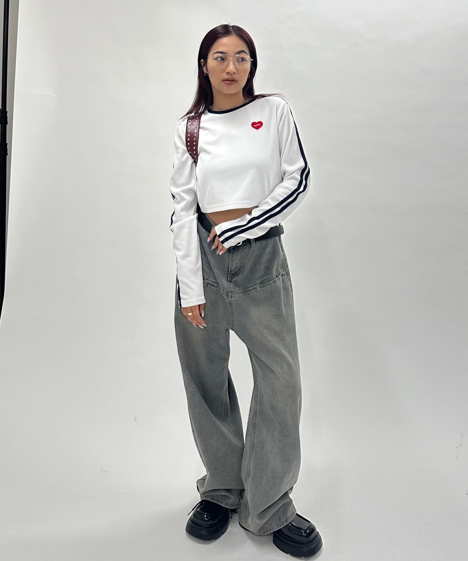 2024AW 新色登場＊【SLOPPY/スロッピー】ハートライントップス