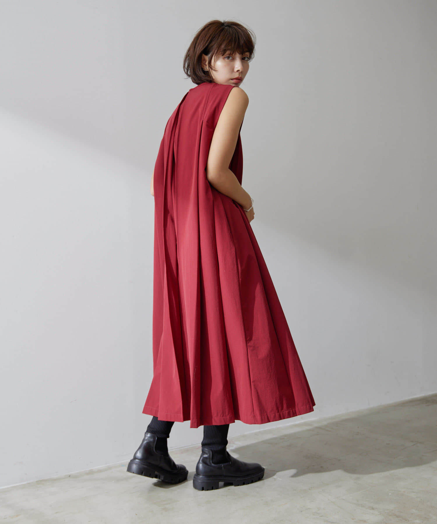 ear PAPILLONNER】プリーツワンピース【SUM1 STYLE】 | OUTLET