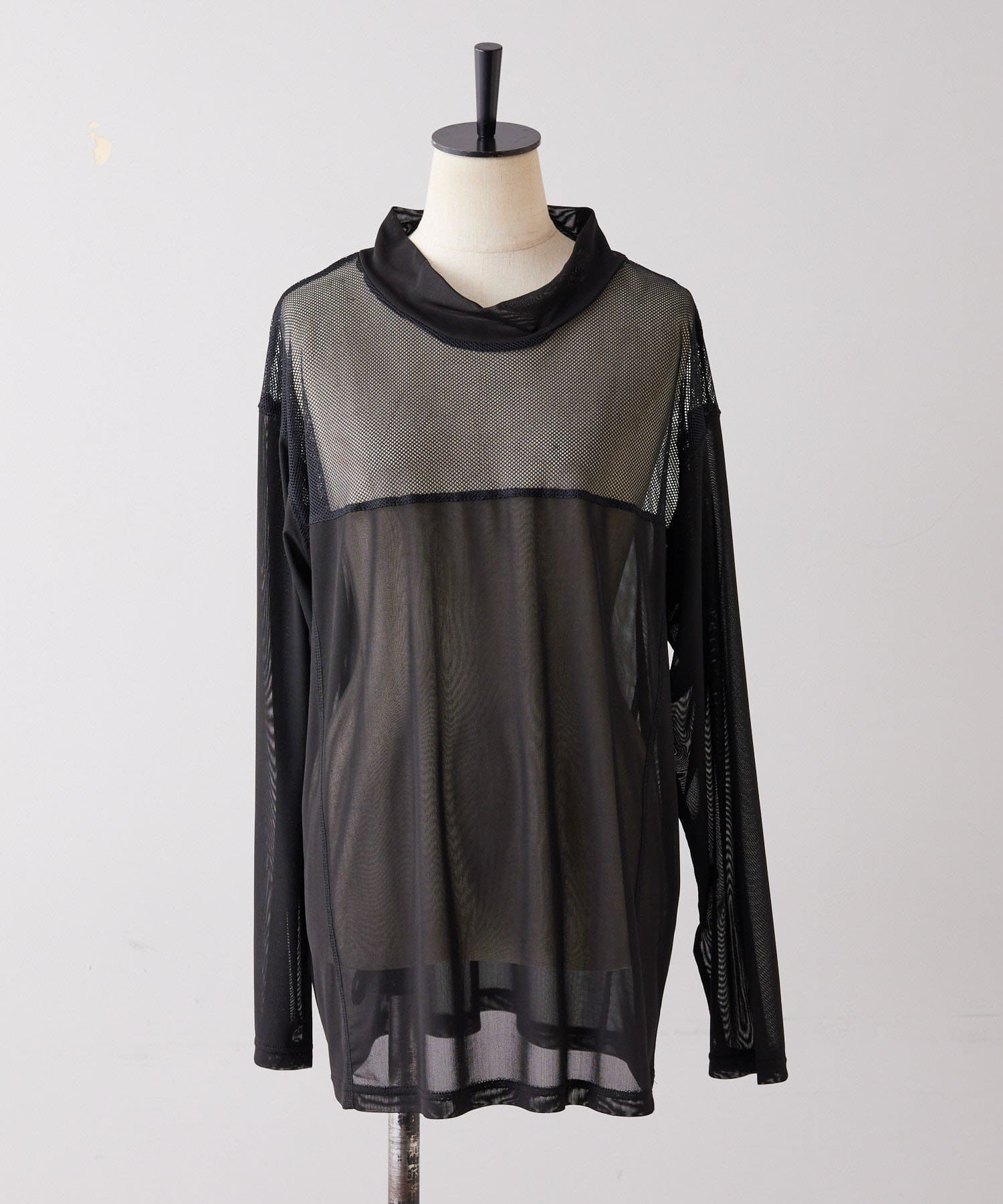 OUTLET(アウトレット) 【ear PAPILLONNER】シアーロングTシャツ【SUM1 STYLE】