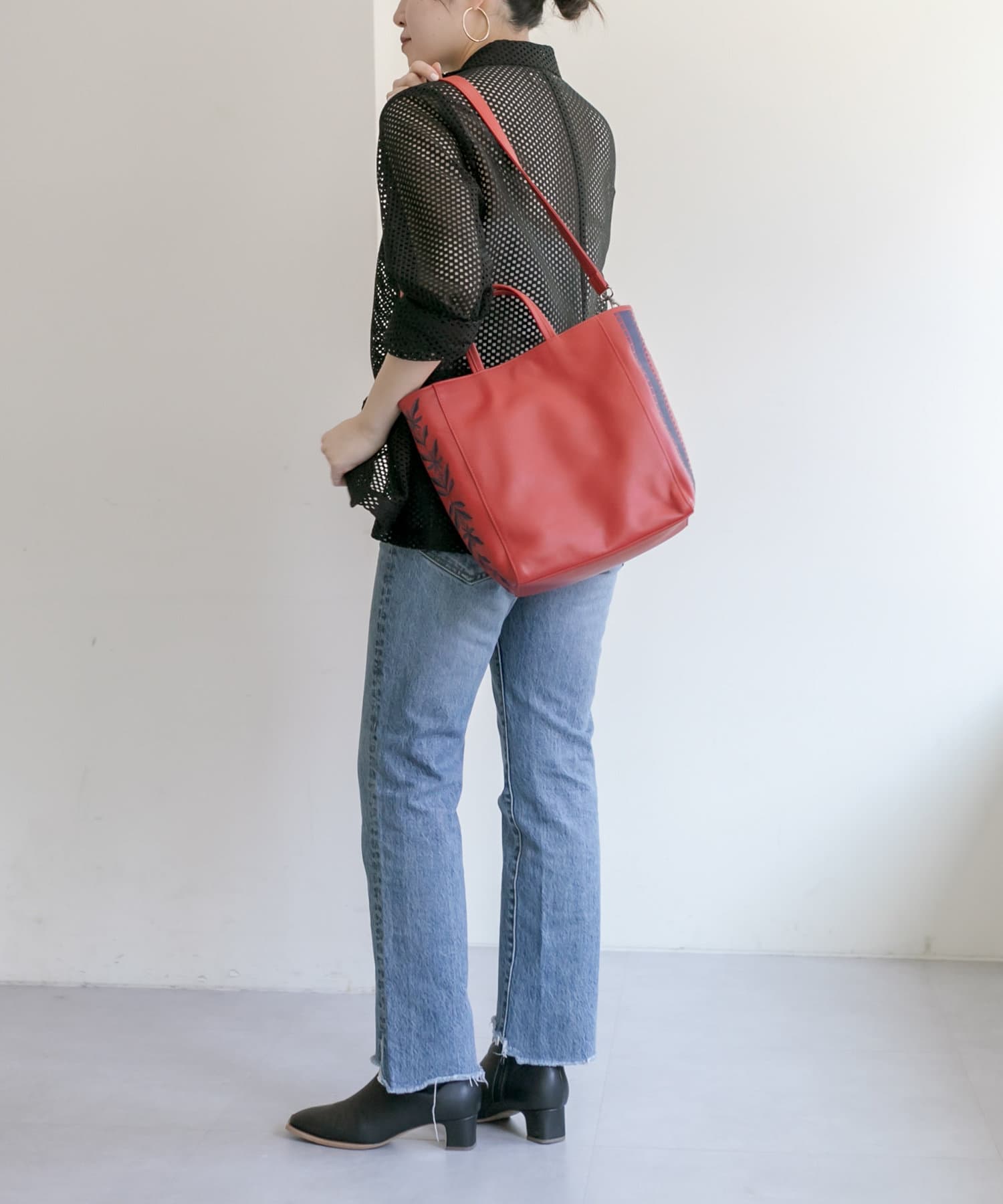 OUTLET(アウトレット) 【ear PAPILLONNER】《牛革》トートバッグMサイズ