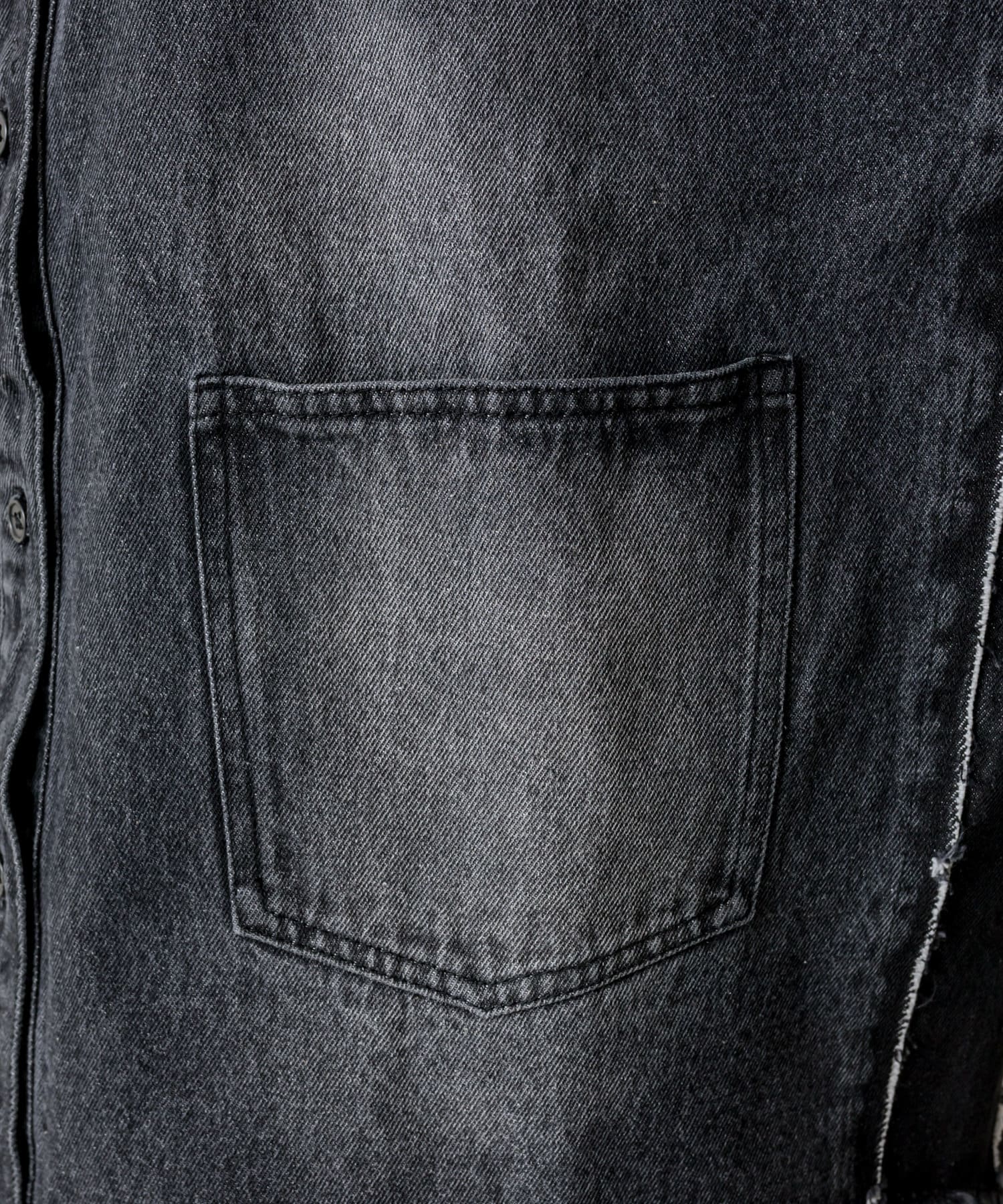 OUTLET(アウトレット) 【ear PAPILLONNER】デニムチュニックシャツ【SUM1 STYLE】