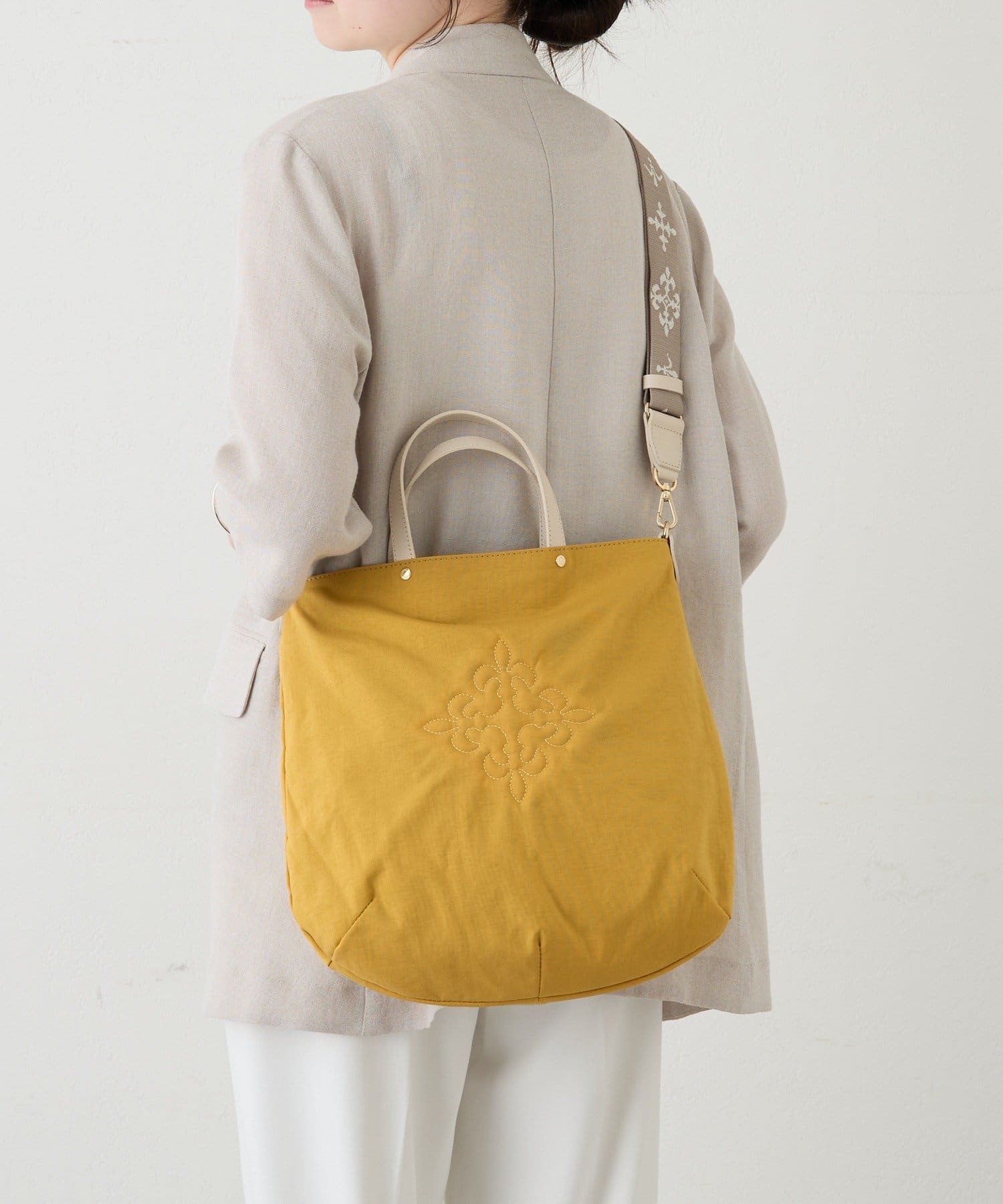 russet(ラシット) スリム2WAYトートバッグ <ナイロン>