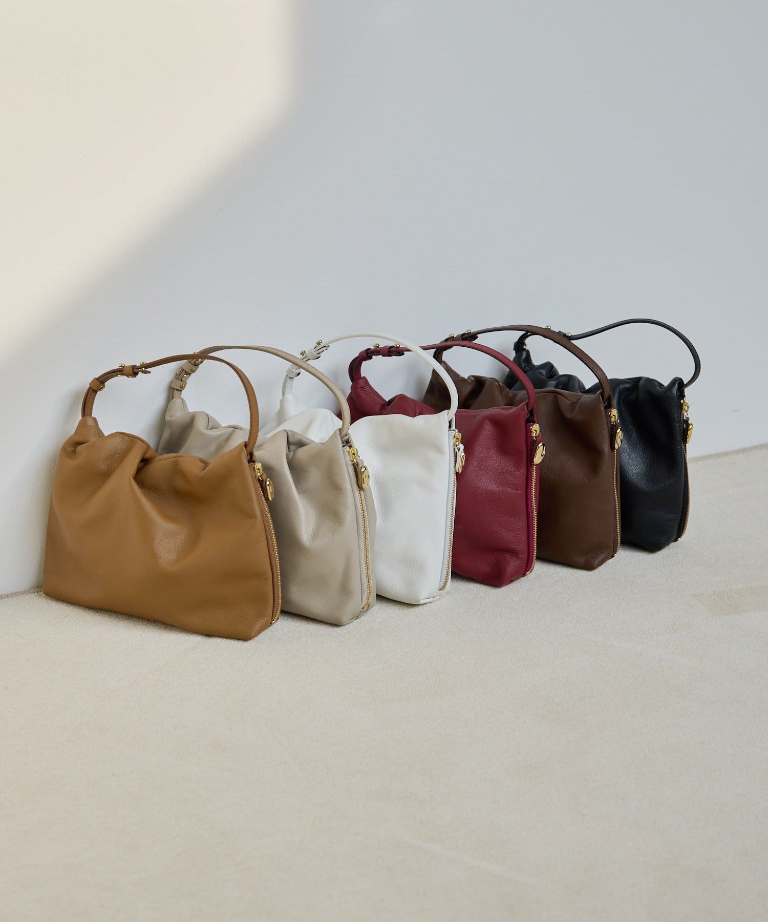 gemeil(ジェムイル) 【累計販売1万本突破】レザーワンハンドルバッグ (CE-1014)