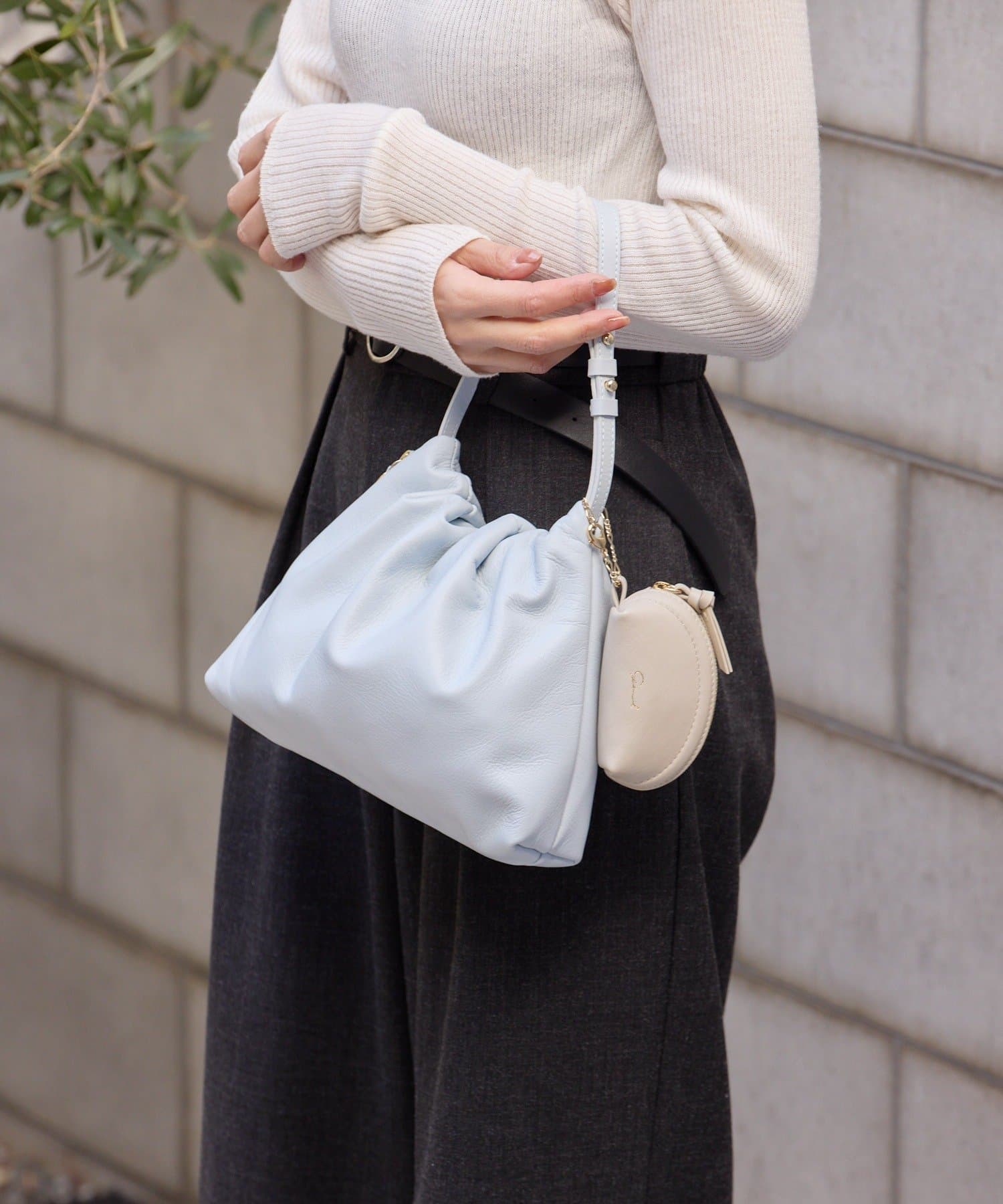 gemeil(ジェムイル) 【累計販売1万本突破】レザーワンハンドルバッグ (CE-1014)