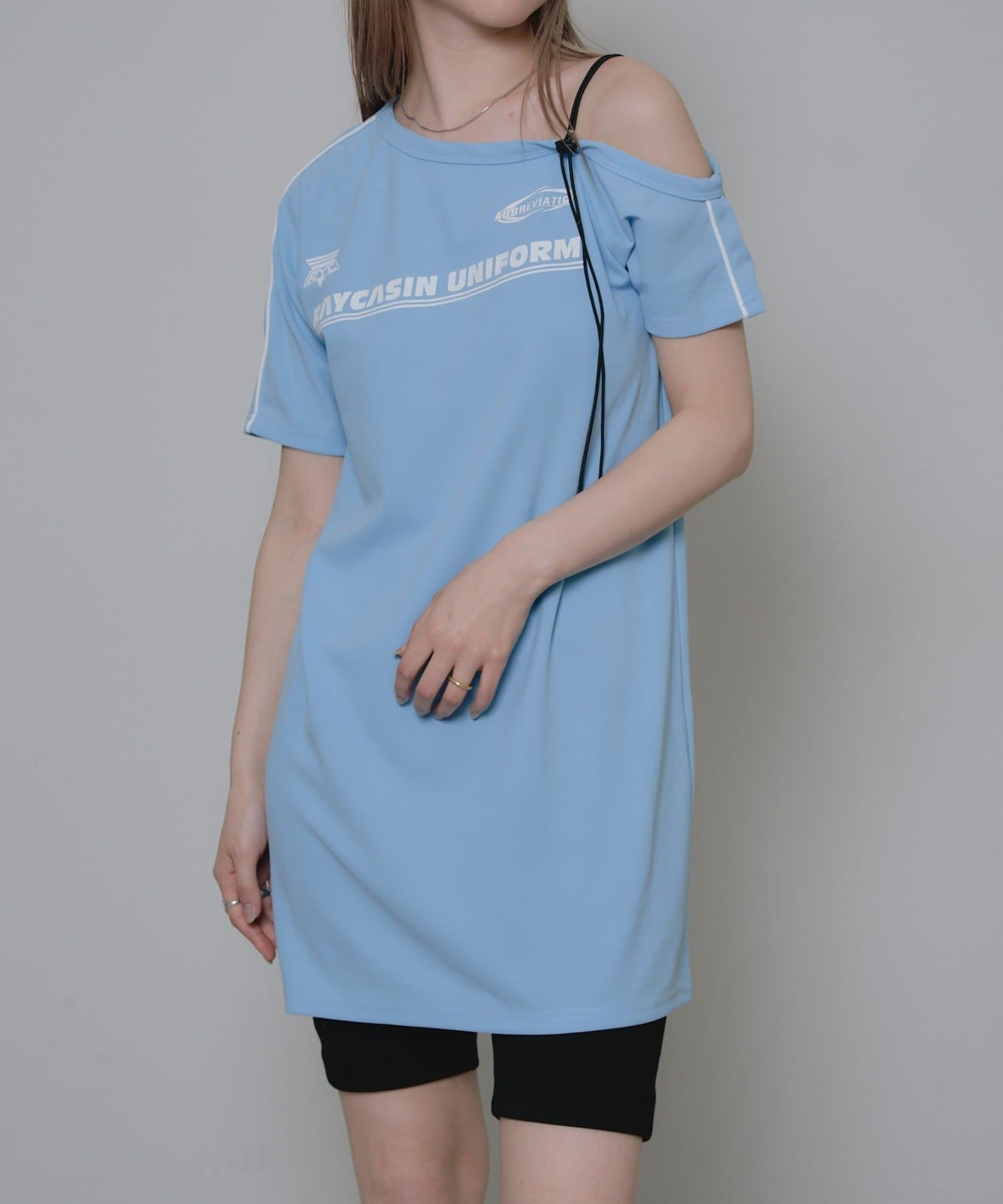 OUTLET(アウトレット) 【RAY CASSIN】ワンショルゲームＴシャツ