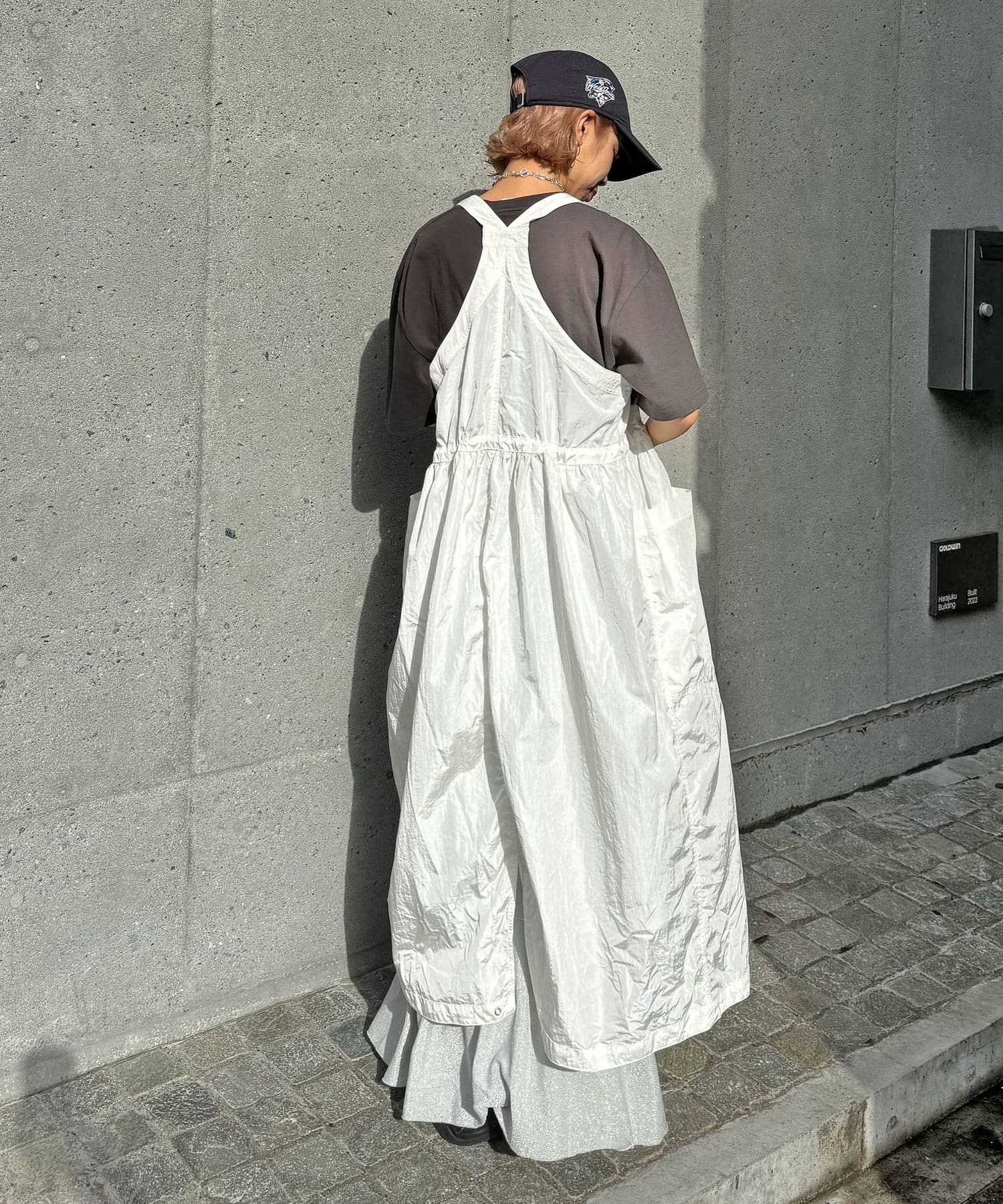 OUTLET(アウトレット) 【Ciaopanic】フロントジップナイロンベストワンピース