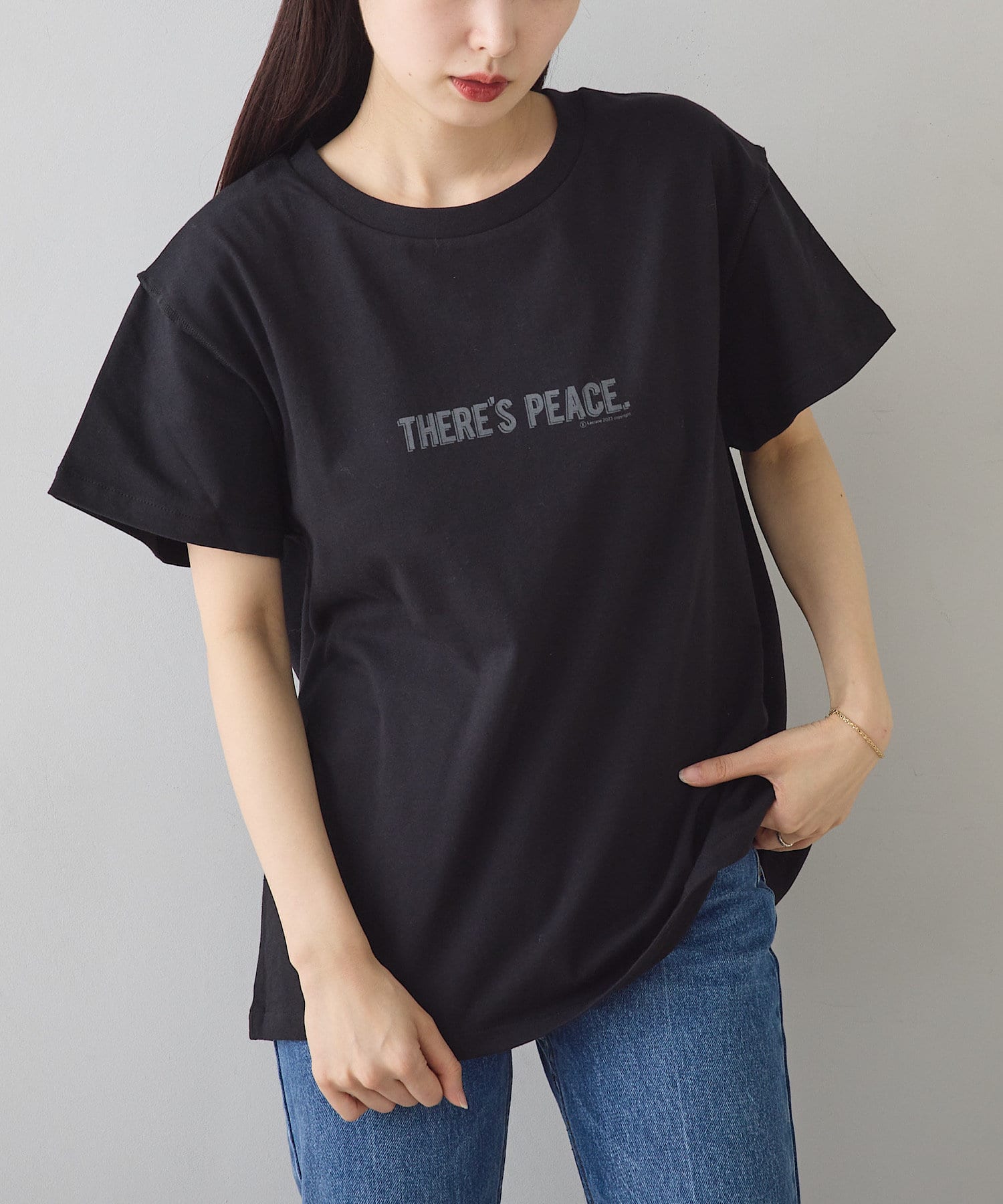 OUTLET(アウトレット) 【Kastane】THERES PEACE TEE