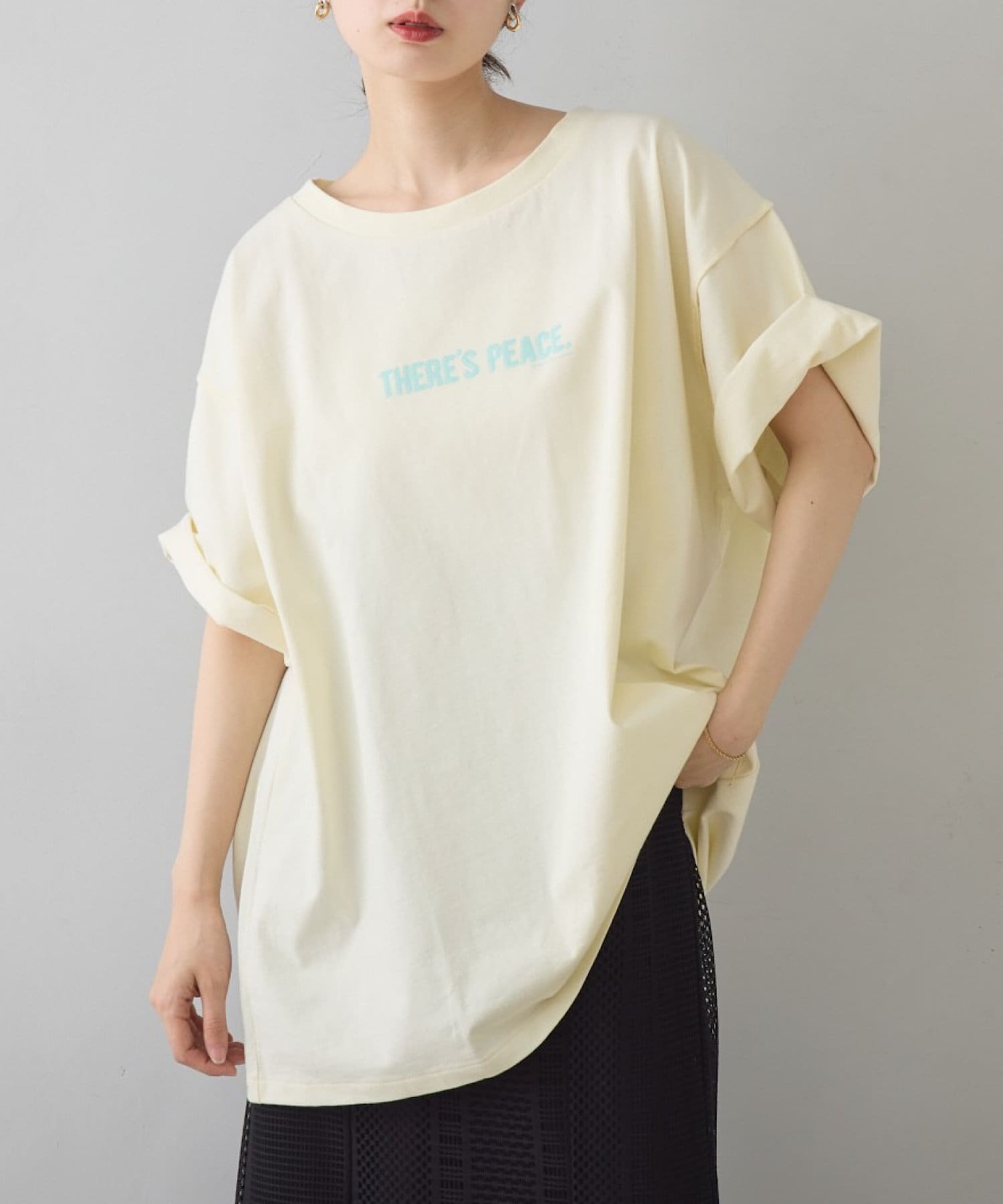 OUTLET(アウトレット) 【Kastane】THERES PEACE TEE