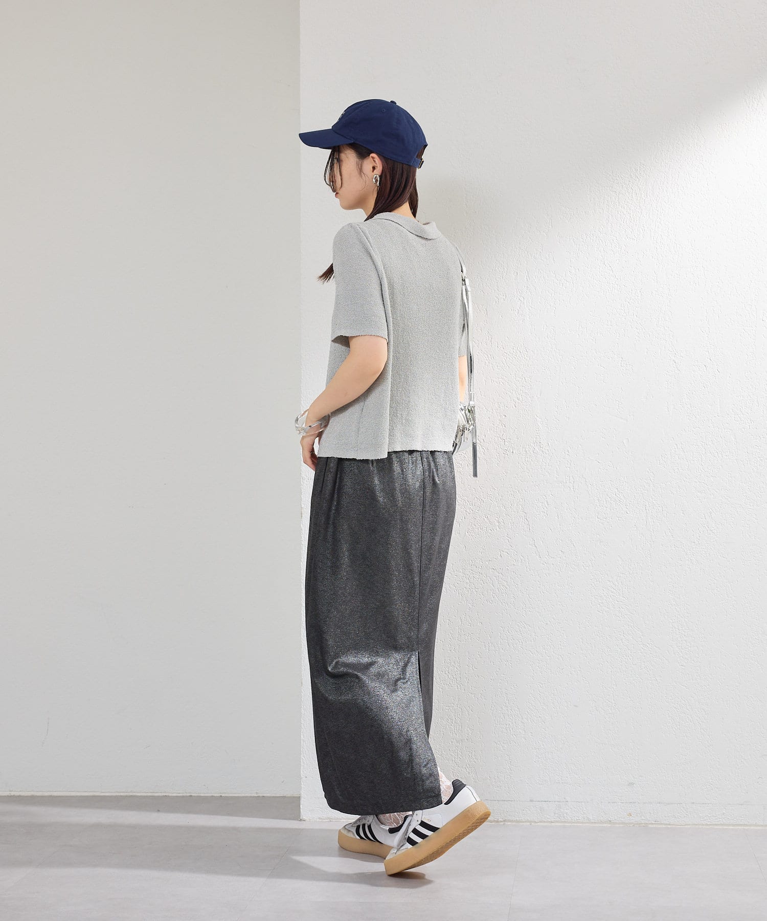 OUTLET(アウトレット) 【Kastane】シャイニースカート