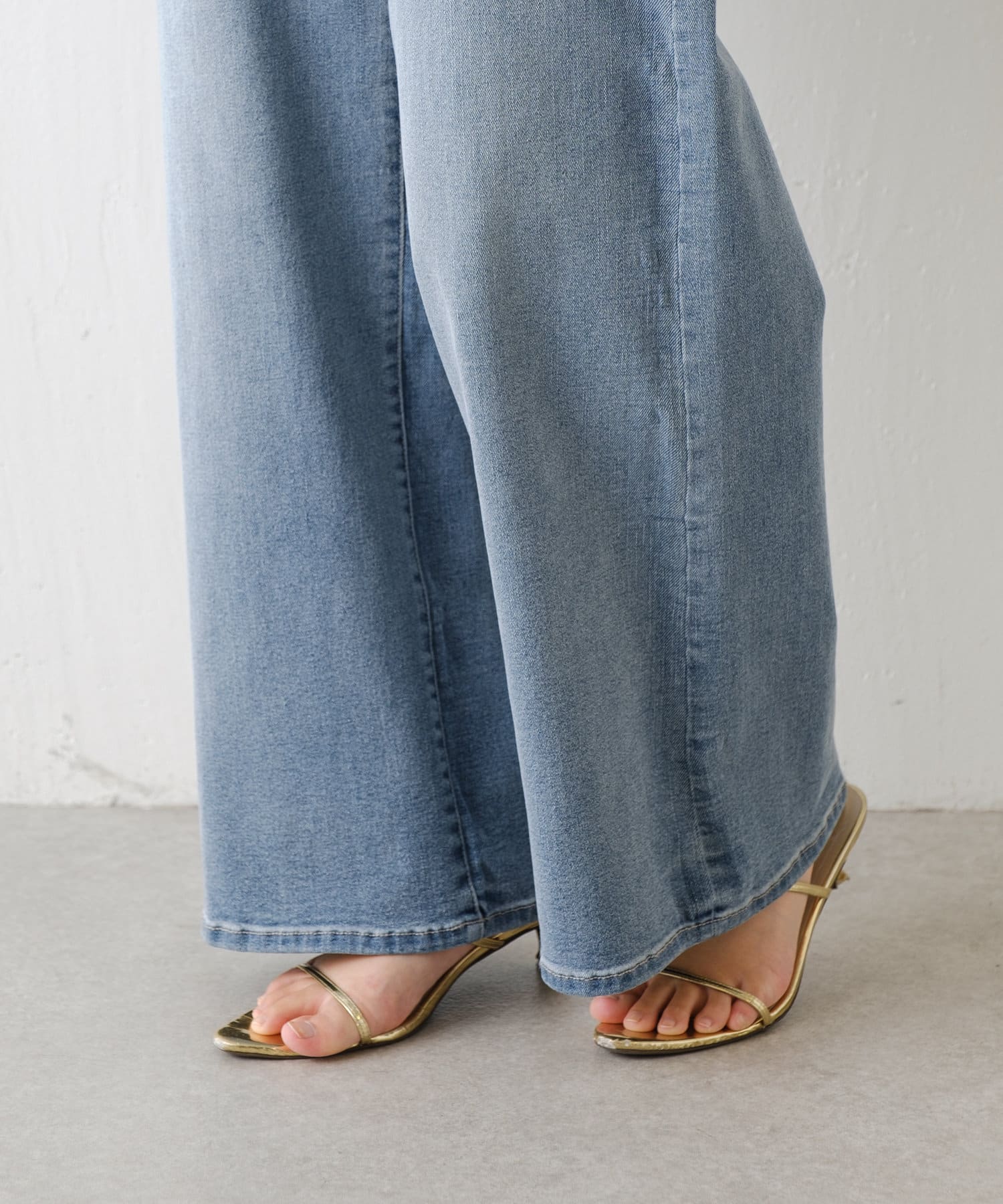 COLLAGE GALLARDAGALANTE(コラージュ ガリャルダガランテ) 《完売サイズ再入荷決定》【XLサイズ/ストレッチ/累計販売1.1万超】リラックススーパーワイドデニム