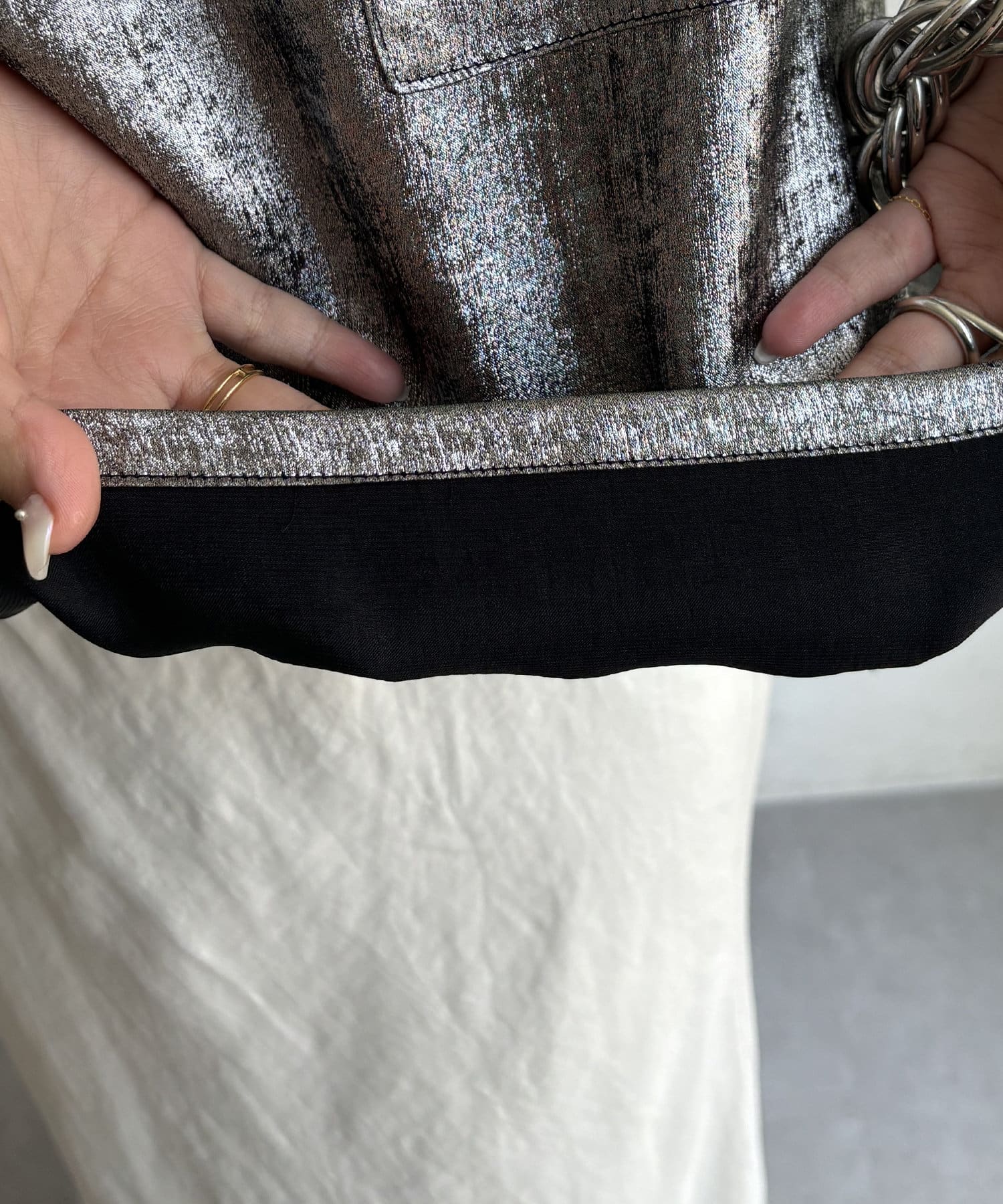DOUDOU(ドゥドゥ) 【WEB限定】グリッターTEE