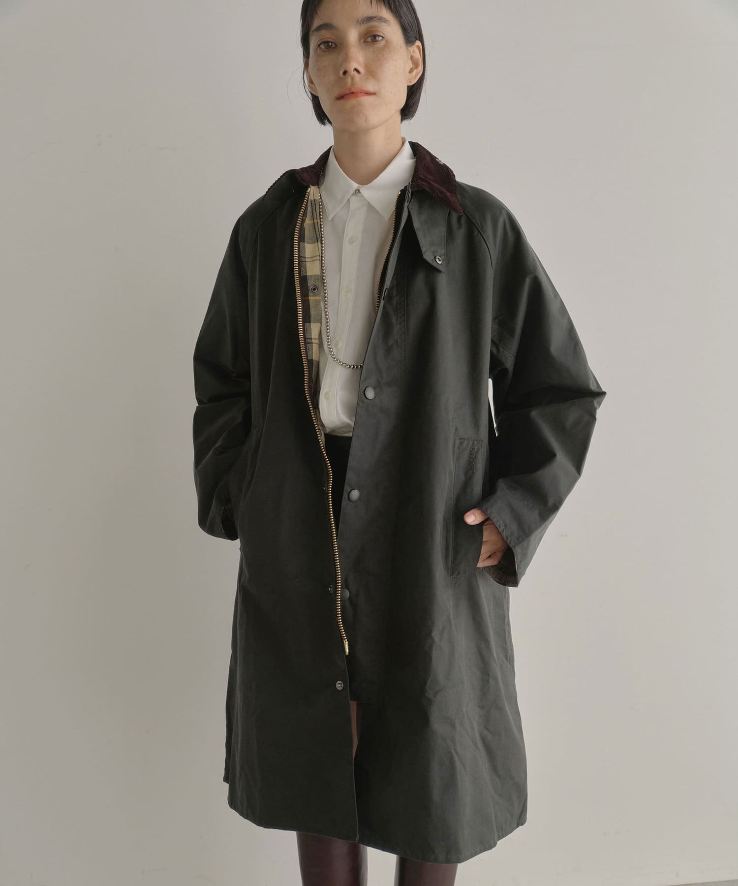 Barbour: MODIFIED EXMOOR WAX JACKET｜ SHIPS 公式サイト