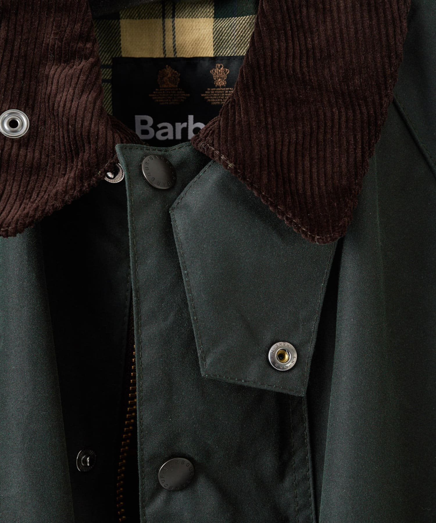 Whim Gazette(ウィム ガゼット) 【Barbour】MODIFIED EXMOOR WAX コート