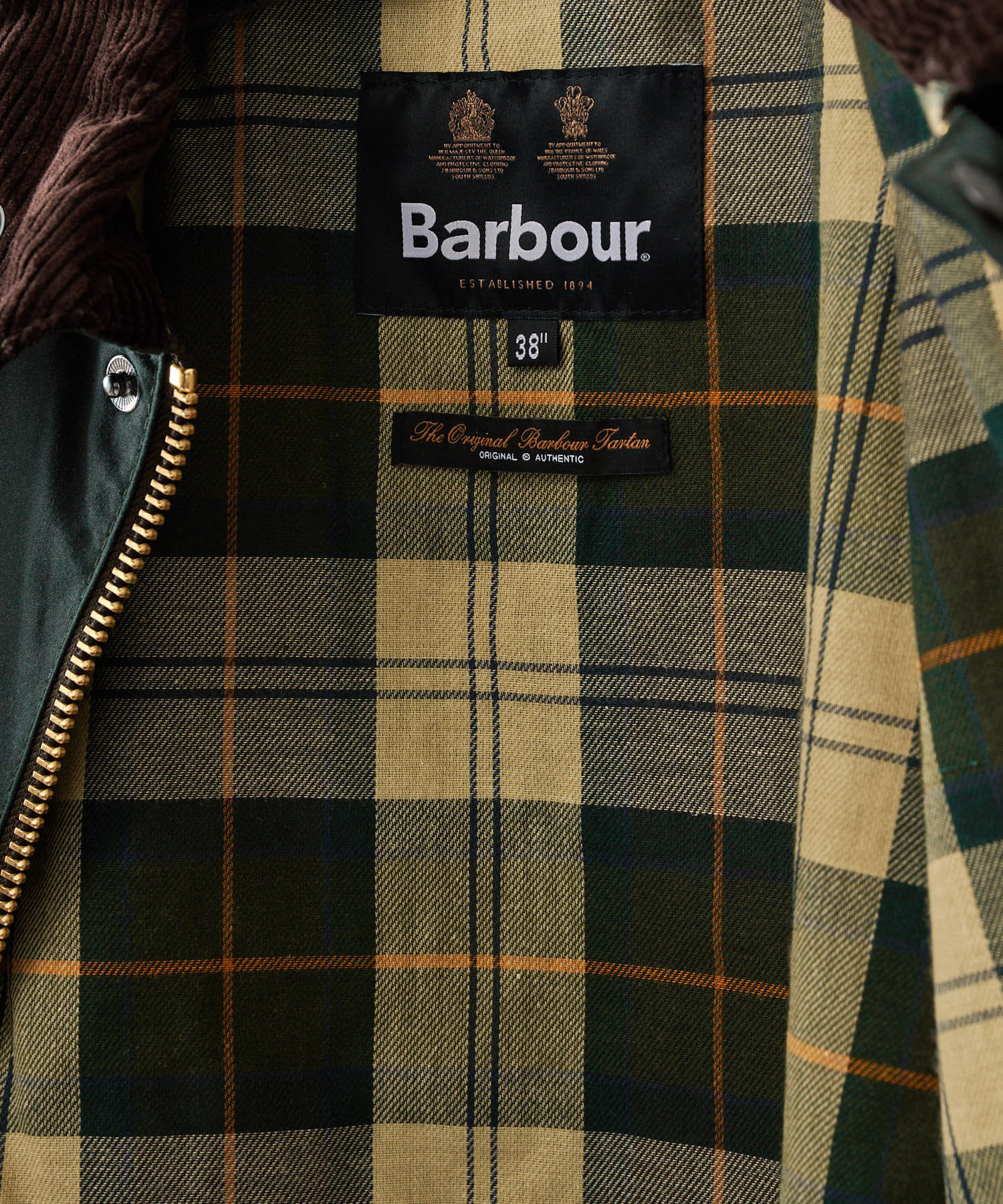 Whim Gazette(ウィム ガゼット) 【Barbour】MODIFIED EXMOOR WAX コート