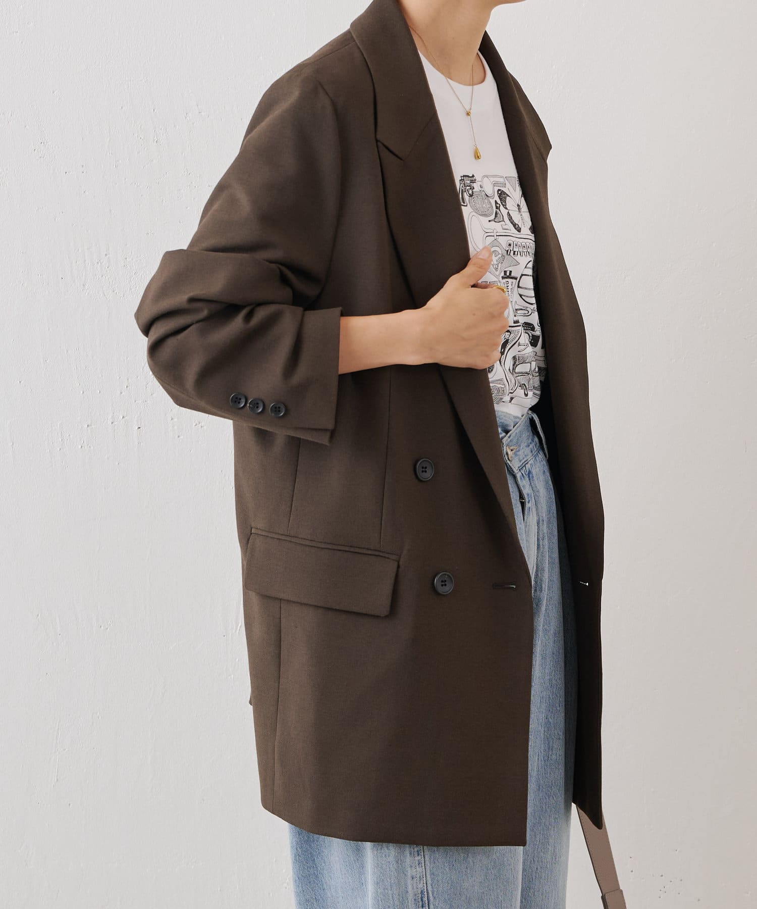美品☆BEARDSLEY ビアズリー ブラック フード付き ジャケットフリル ビアズリー BEARDSLEY 《FRIPIER》後ろタックGジャン （indigo