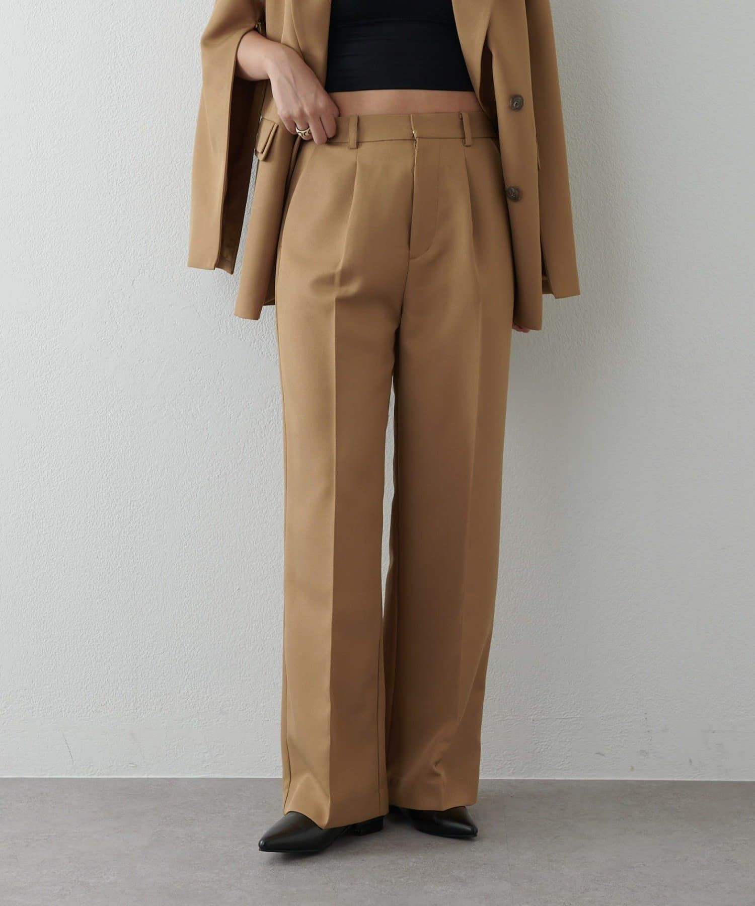 Lui's(ルイス) 【セットアップ対応】ストレッチツイルワイドパンツ