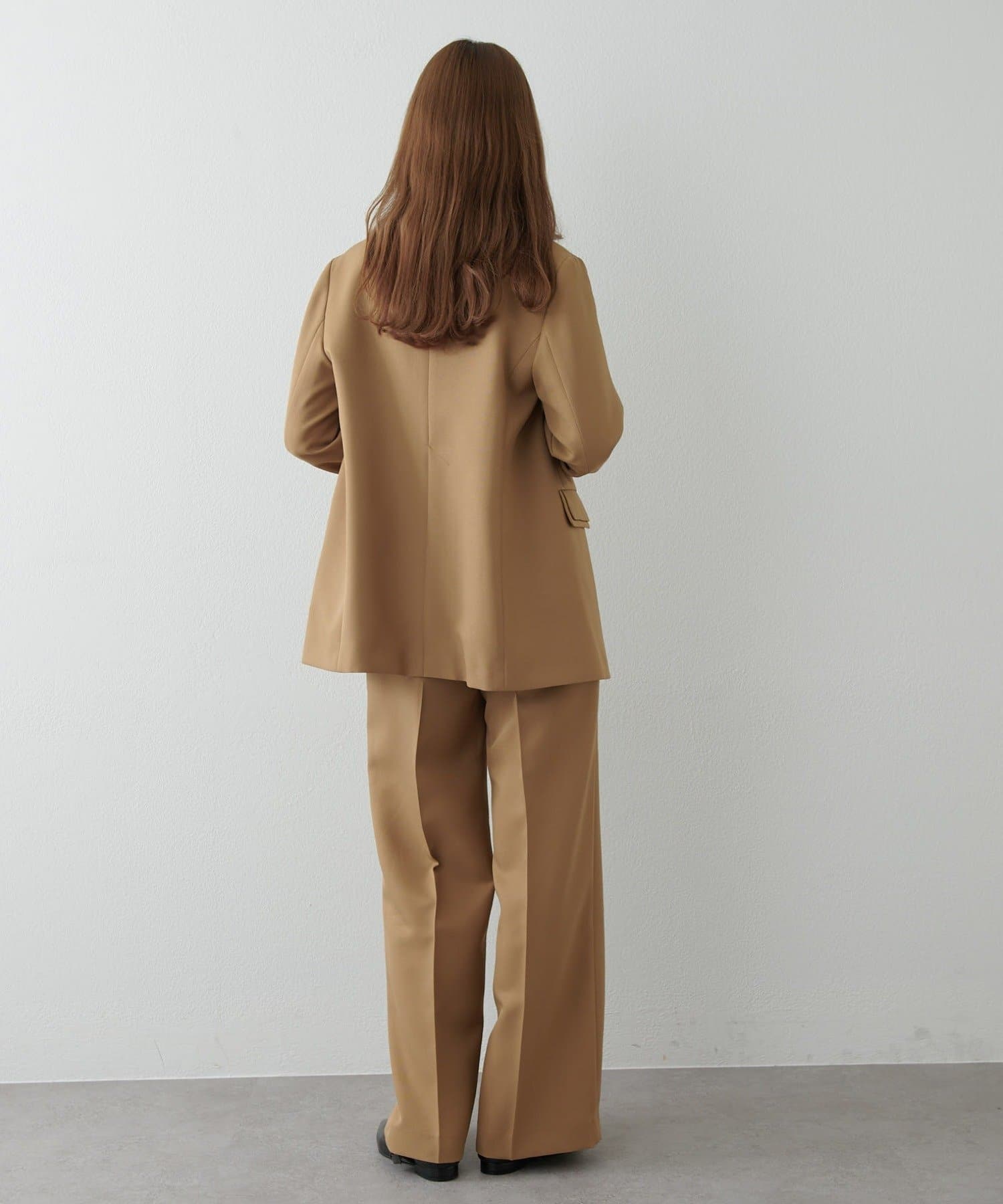 Lui's(ルイス) 【セットアップ対応】ストレッチツイルワイドパンツ