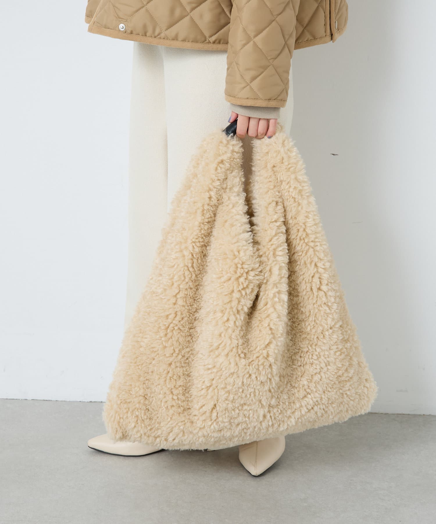 【極美品】heren moore ヘレンムーア トートバッグ　レオパード